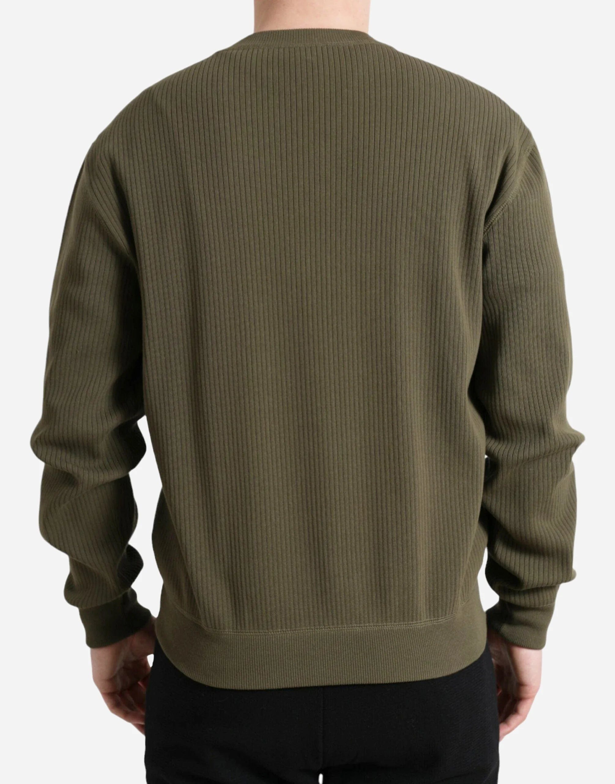 Dolce & Gabbana Ribbed Crewneck Pullover Sweater