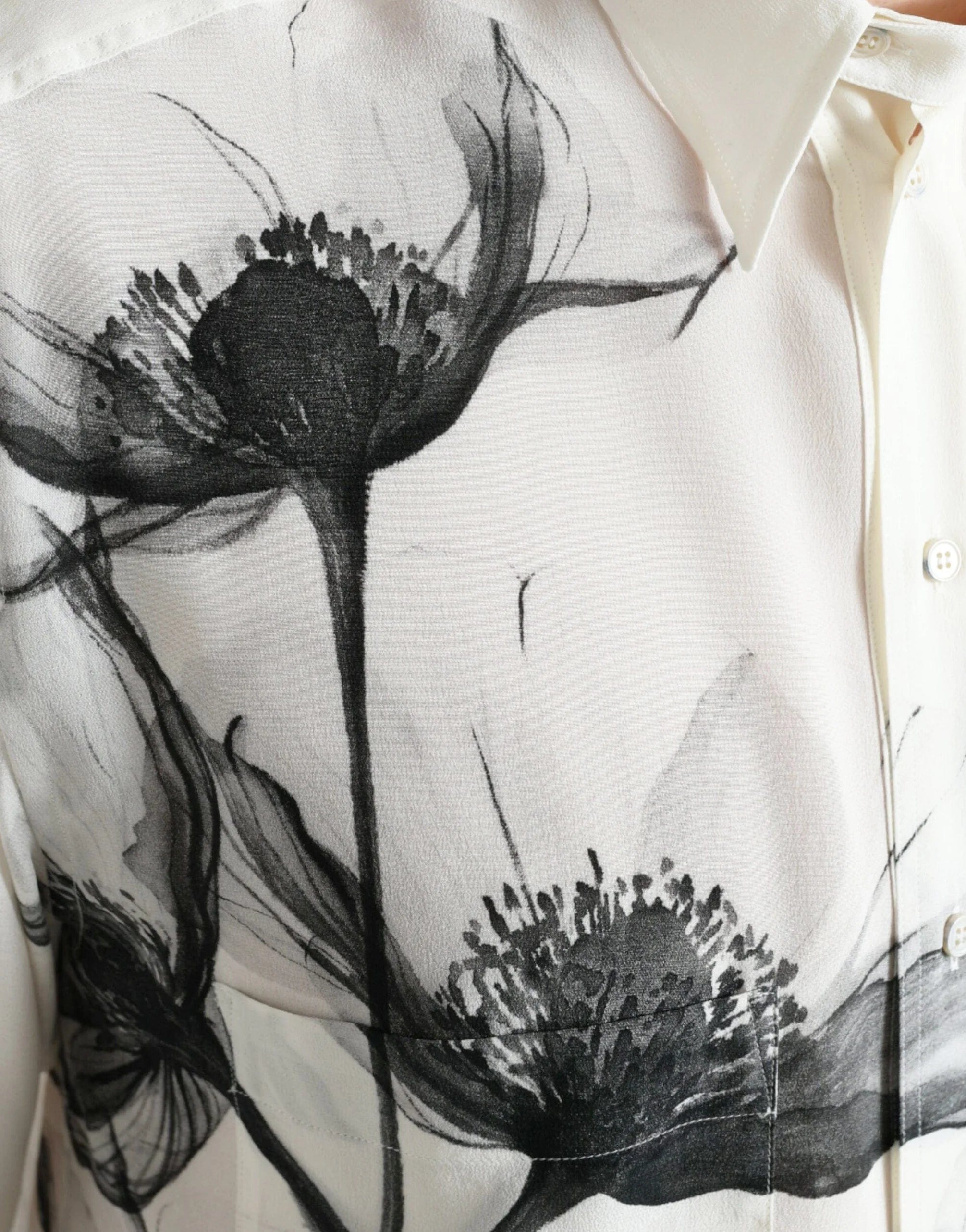 Floral-Print Shirt