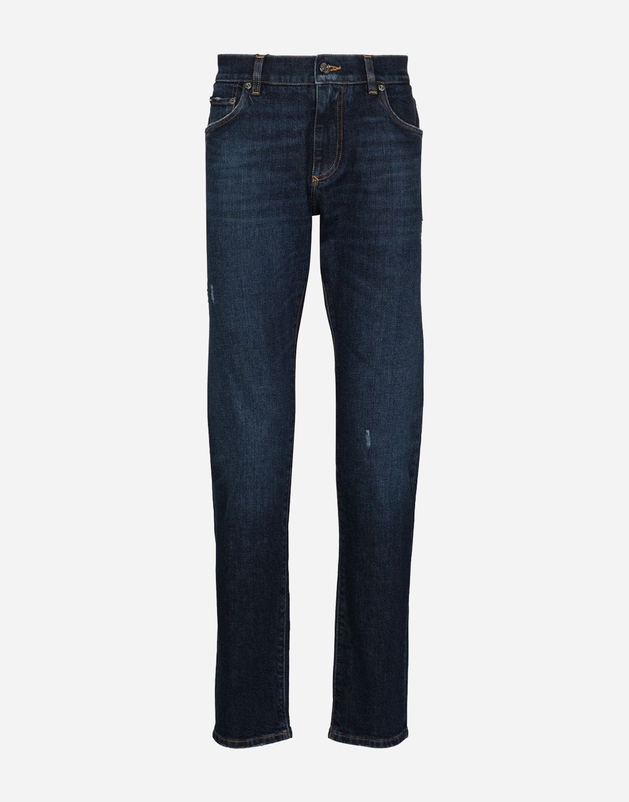 Dolce & Gabbana Wash Slim-Fit Stretch Jeans