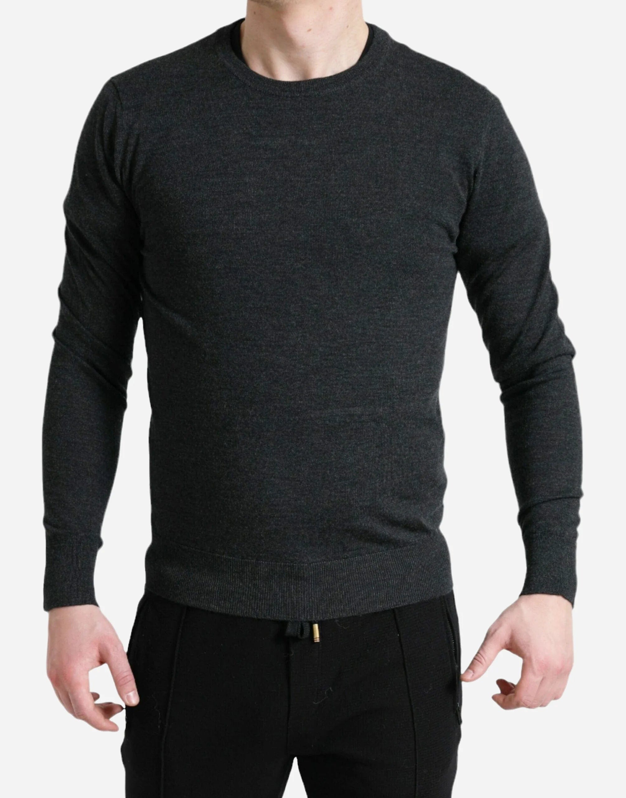 Dolce & Gabbana Round-Neck Wool Sweater