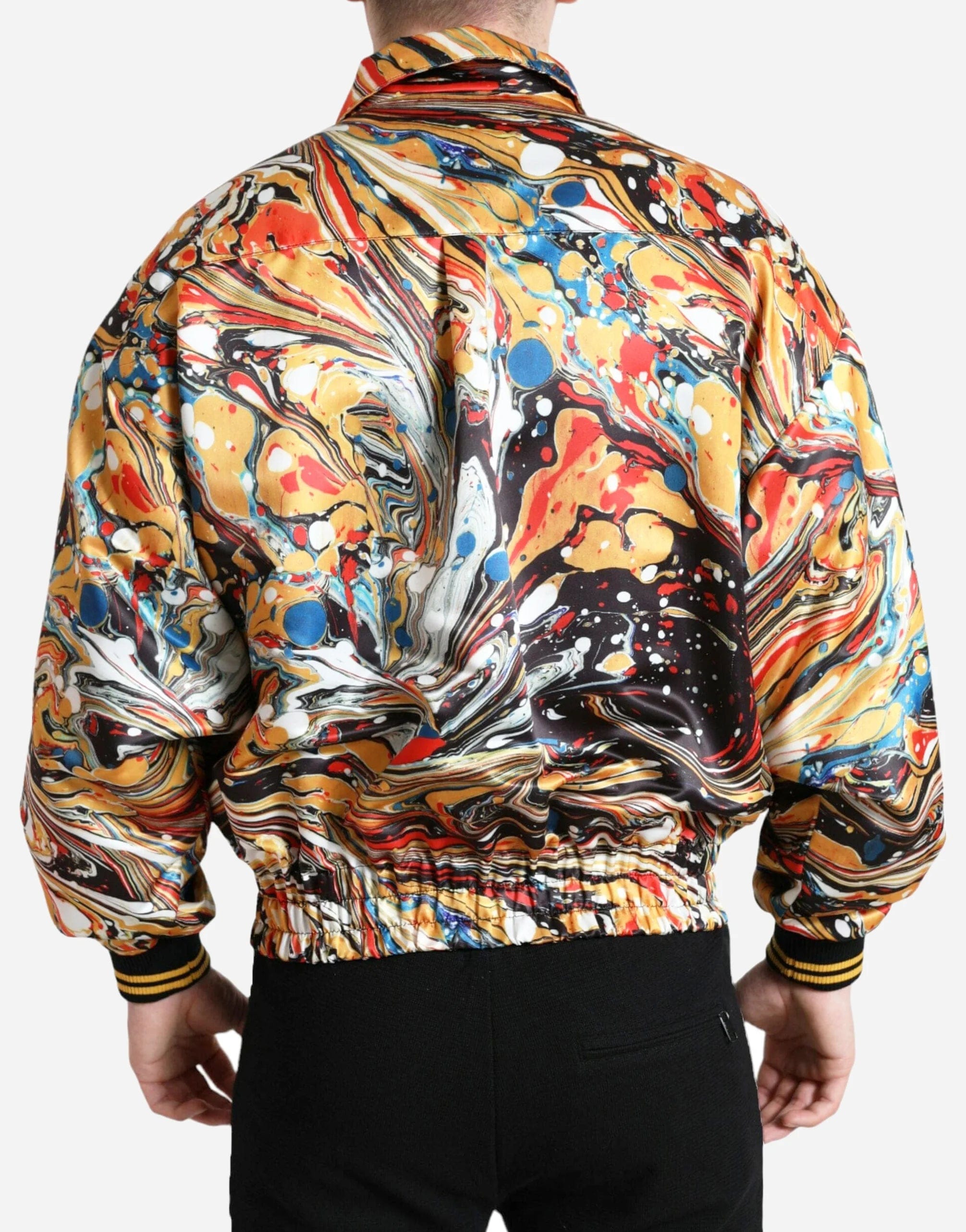 Dolce & Gabbana Graphic-Print Track Jacket