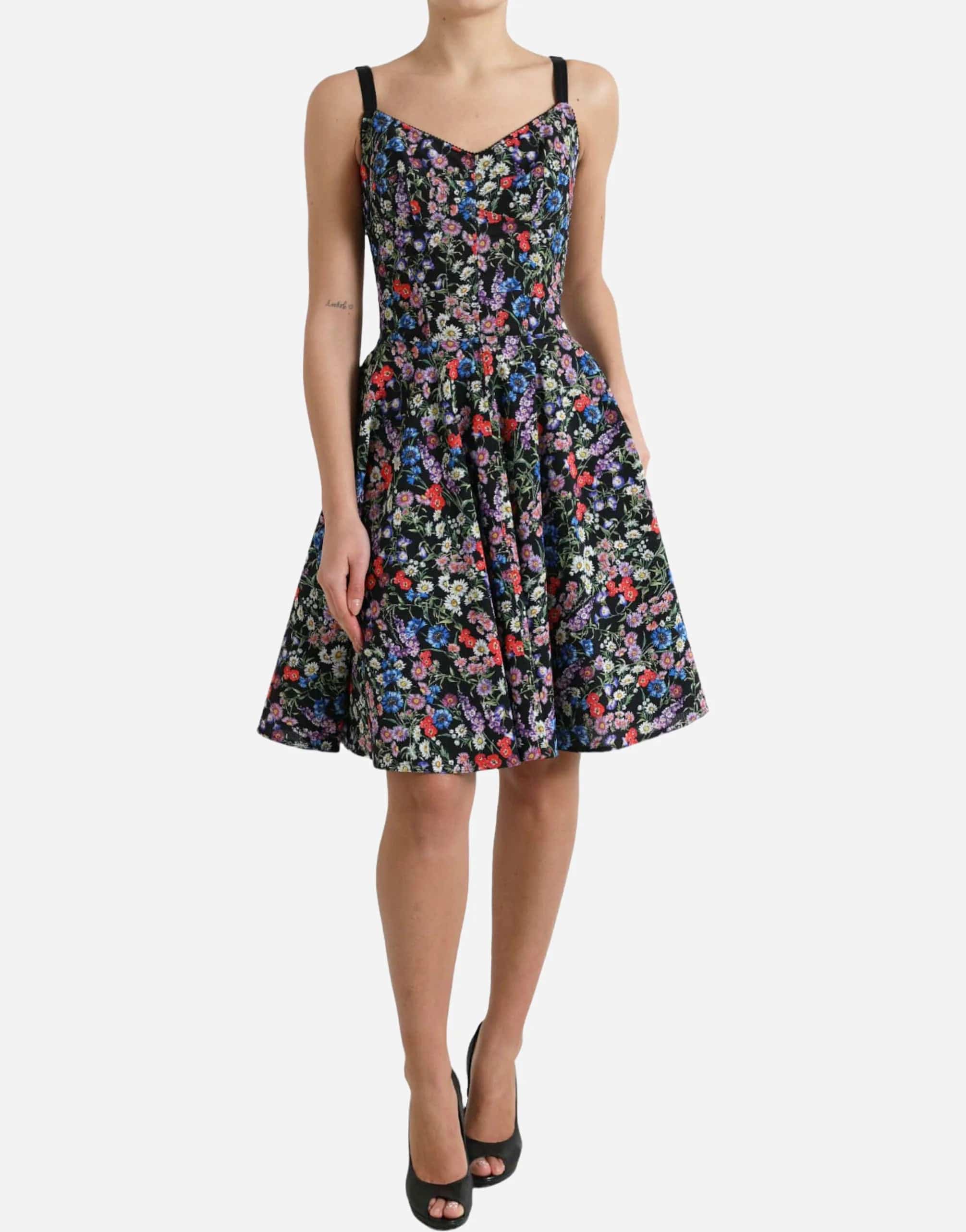 Mini robe avec imprimé floral