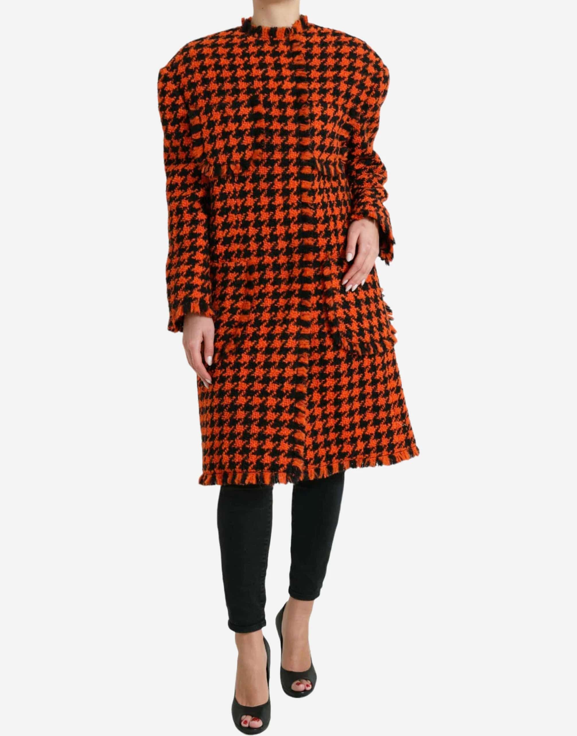 Houndstooth Trench Poat
