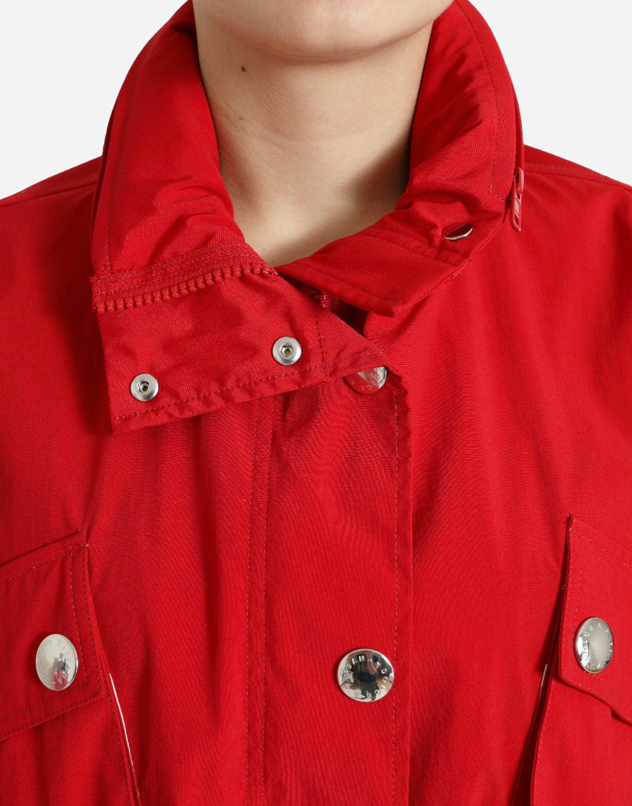 Dolce & Gabbana Engraved Logo Rain Coat