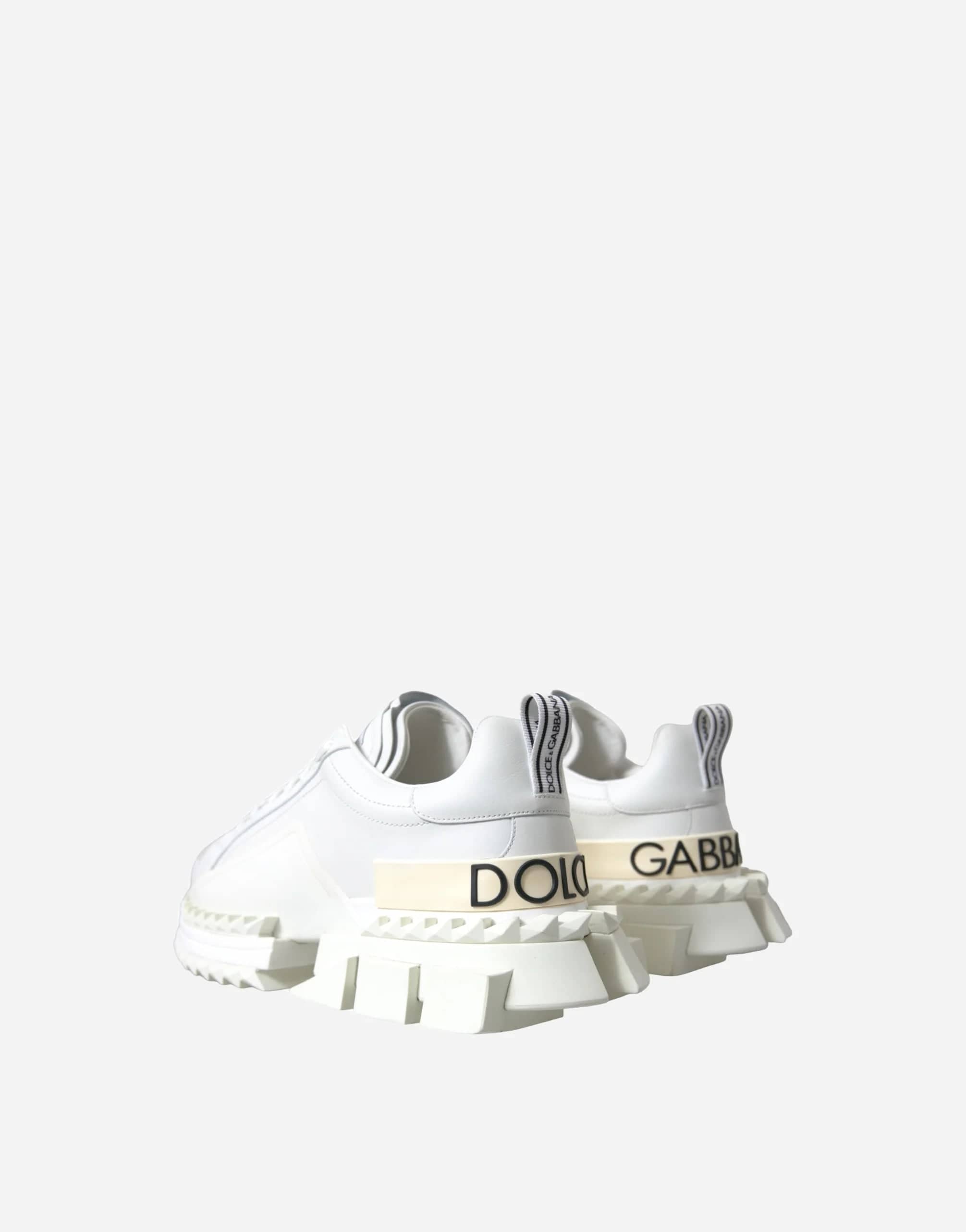 Dolce & Gabbana Super King Leather Sneakers