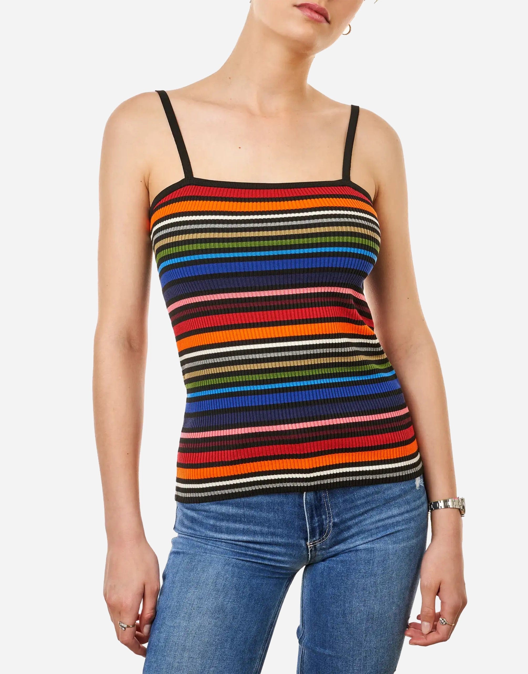 Dolce & Gabbana Tank Top With Stripes