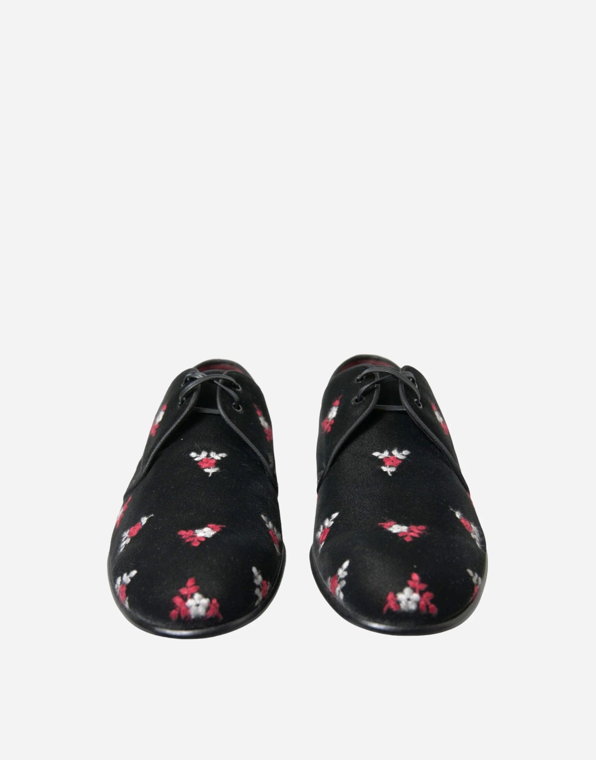 Dolce & Gabbana Floral Embroidery Dress Shoes