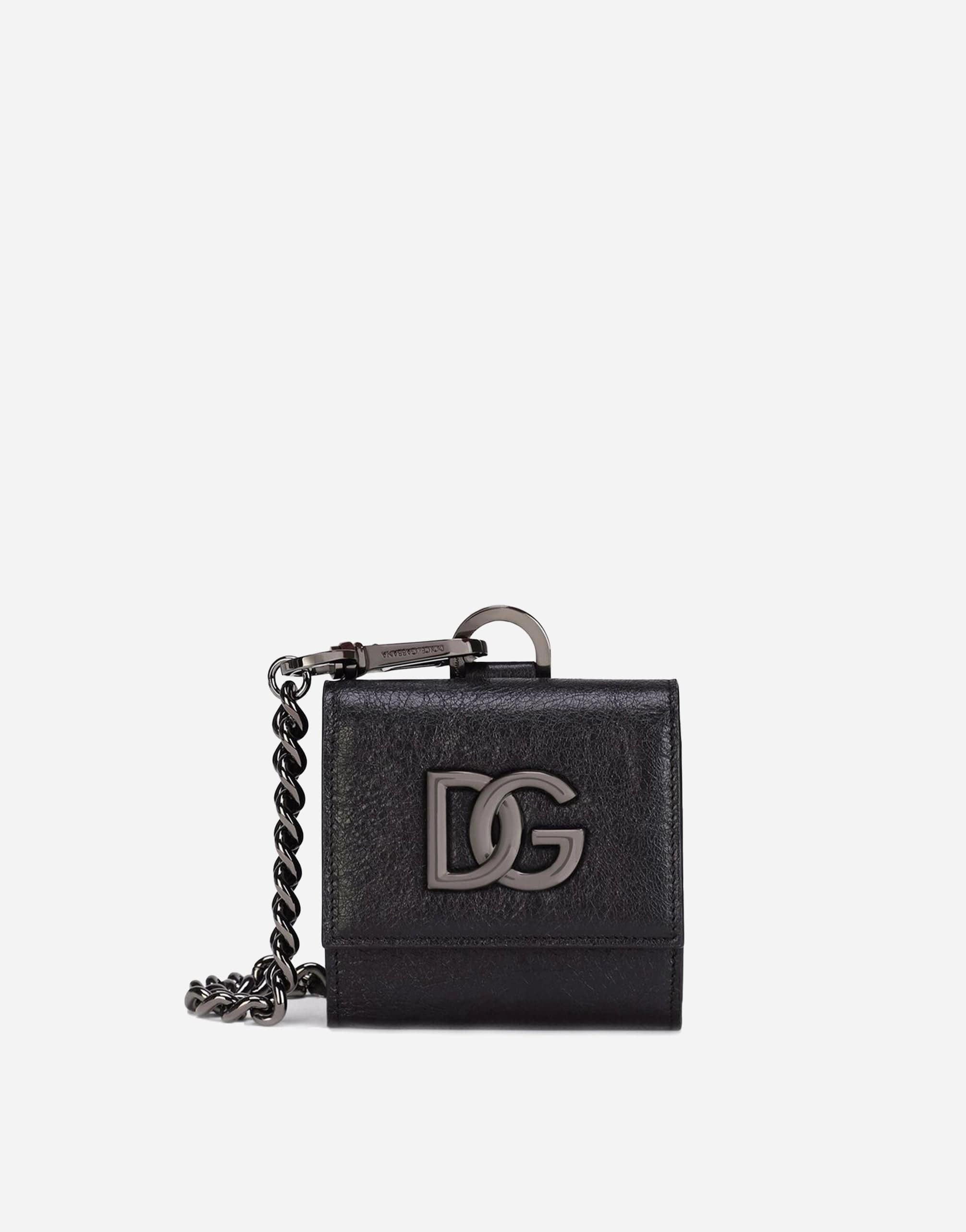 Dolce & Gabbana Logo-Plaque Neck-Strap Wallet