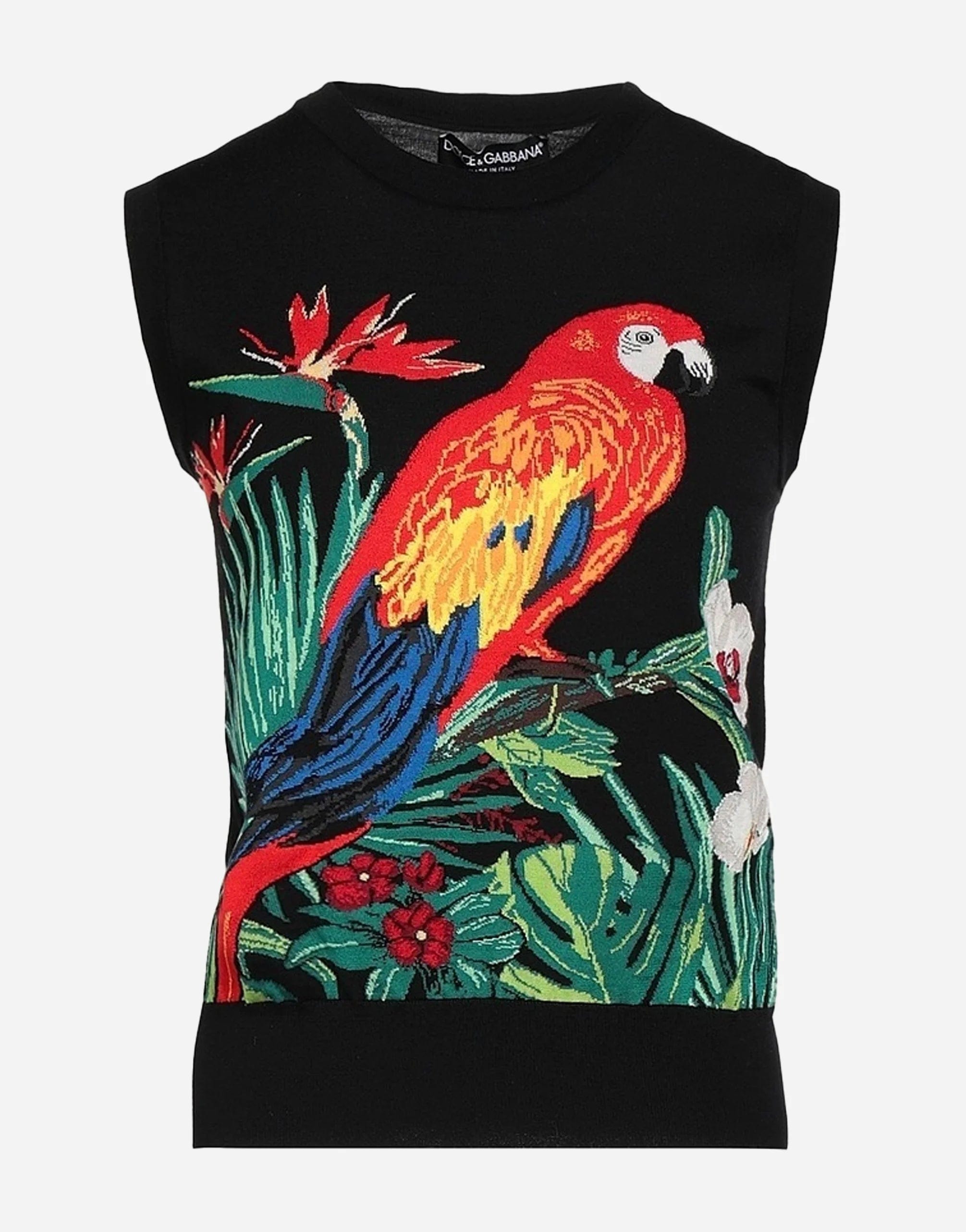 Dolce & Gabbana Jungle Crewneck Tank Top