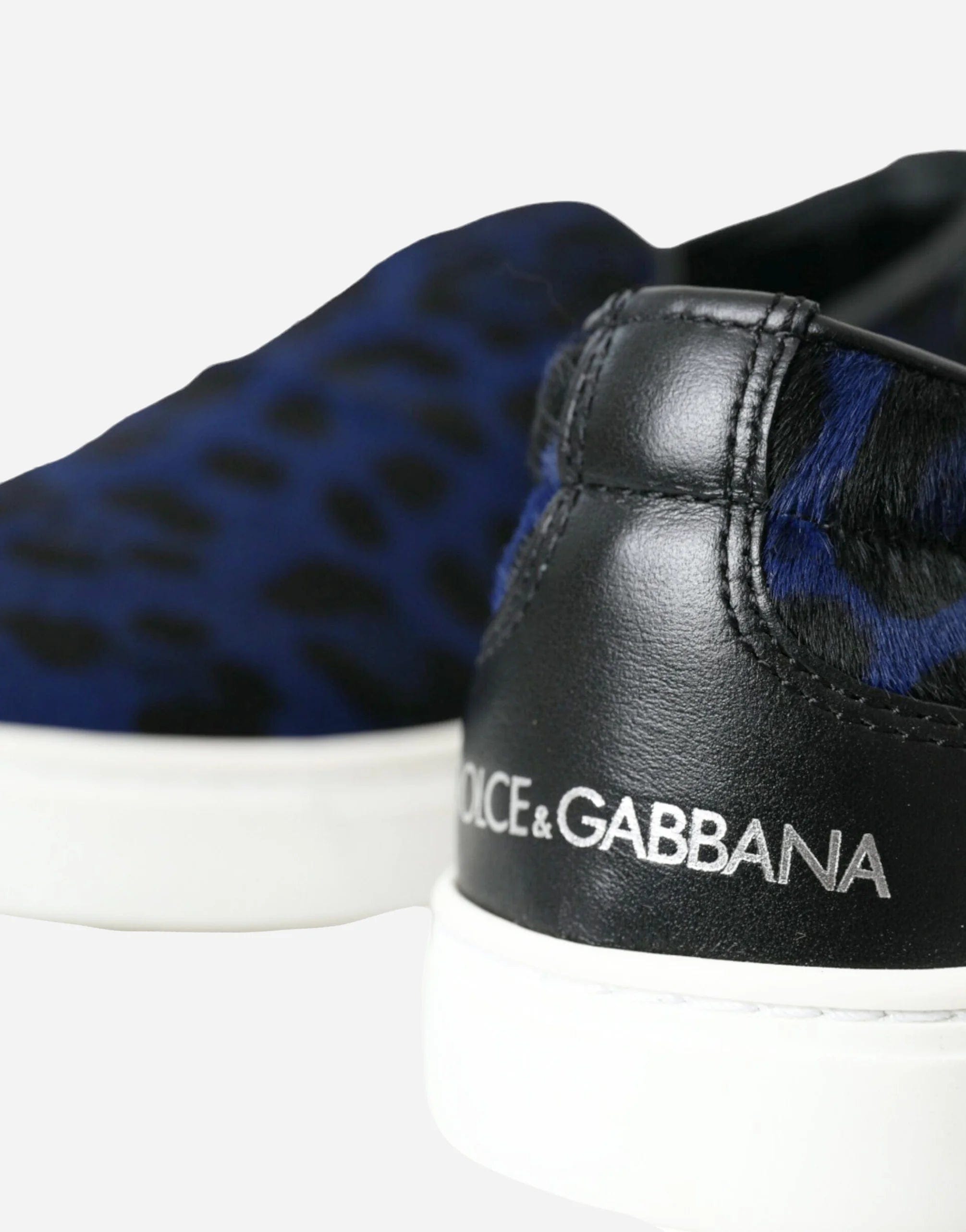 Dolce & Gabbana Dolce & Gabbana Leopard Print Slip-On Sneakers