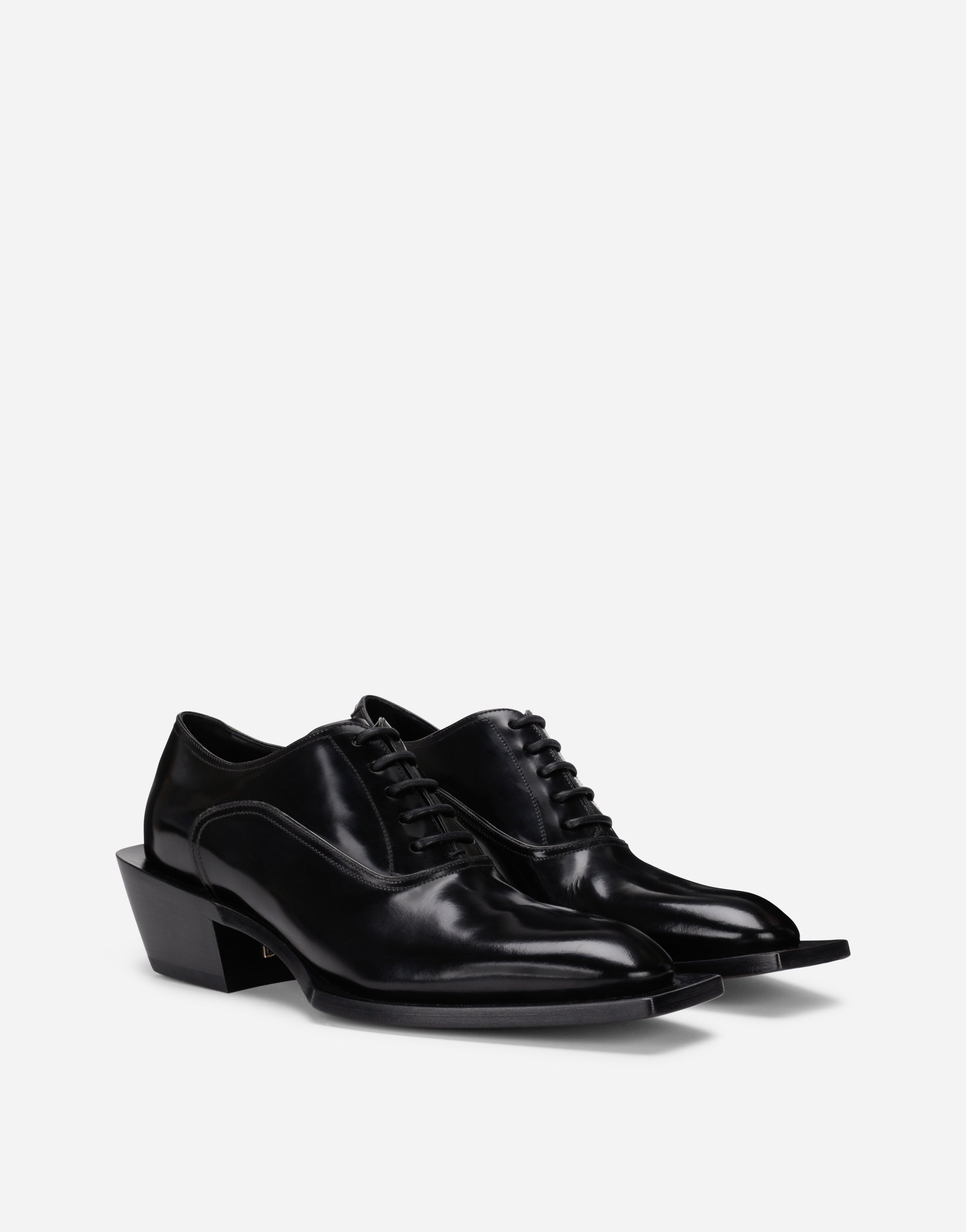 Leather Shiny Tex Oxford Shoes