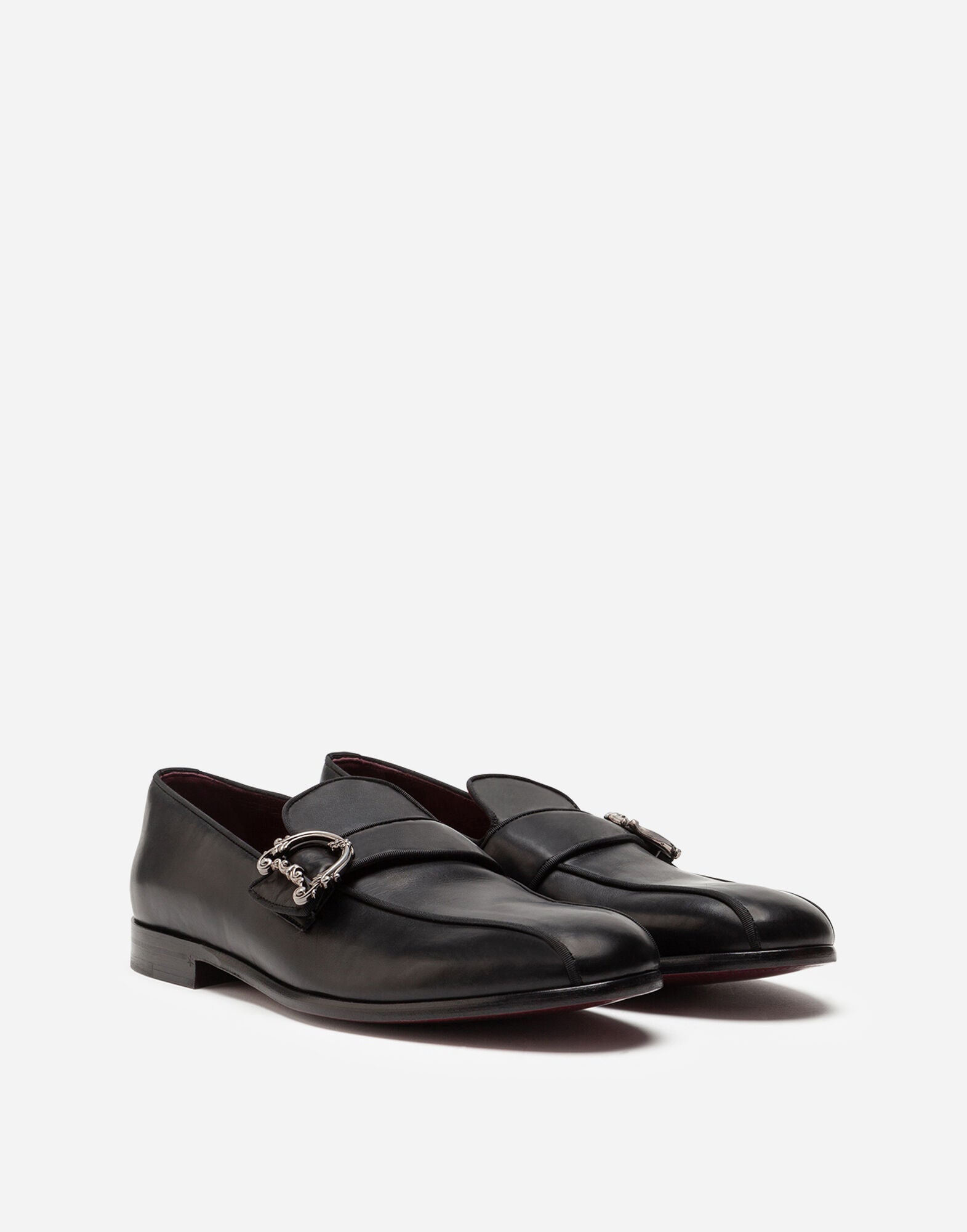 Calfskin Loafers With DG Logo