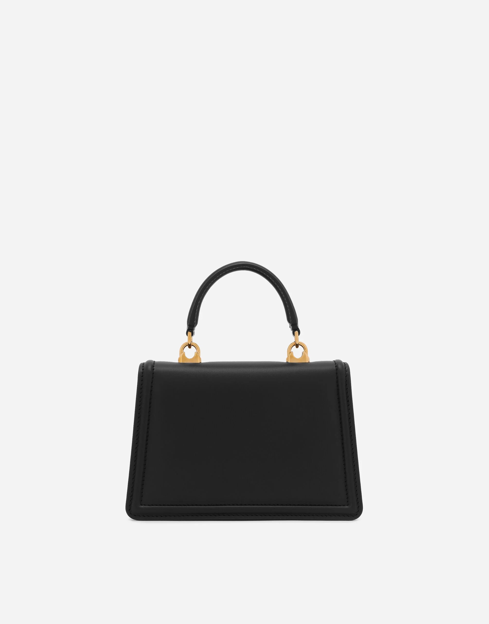 Small Devotion Leather Top-Handle Bag