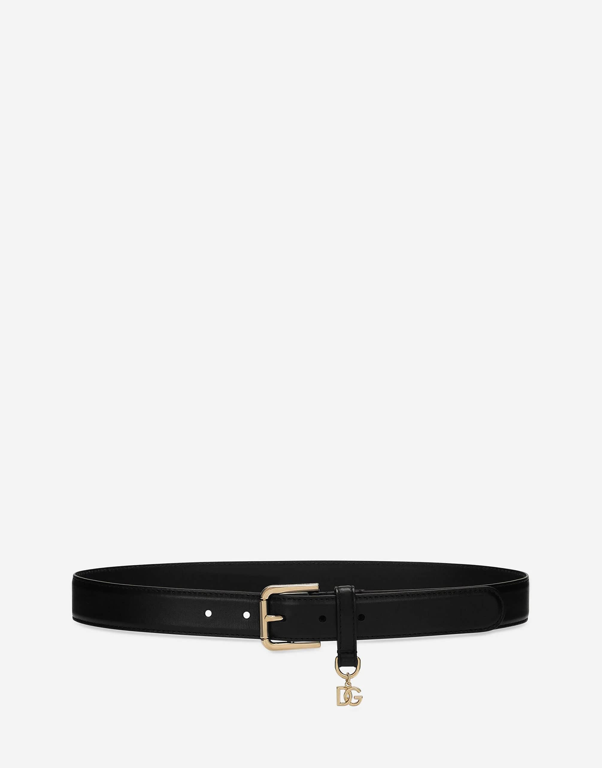 Dolce & Gabbana Dolce & Gabbana belt with charm logo