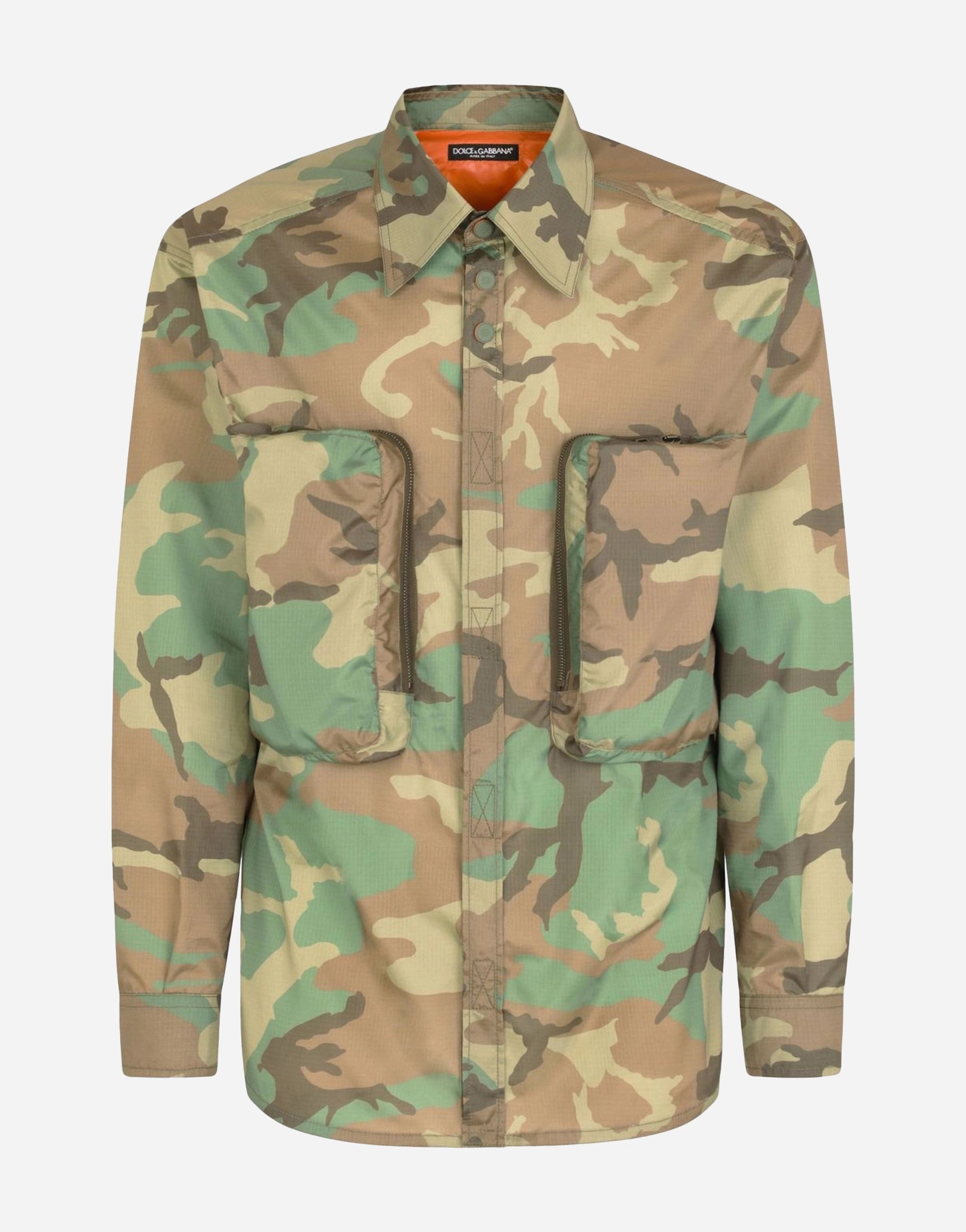 Camouflage-Print Shirt