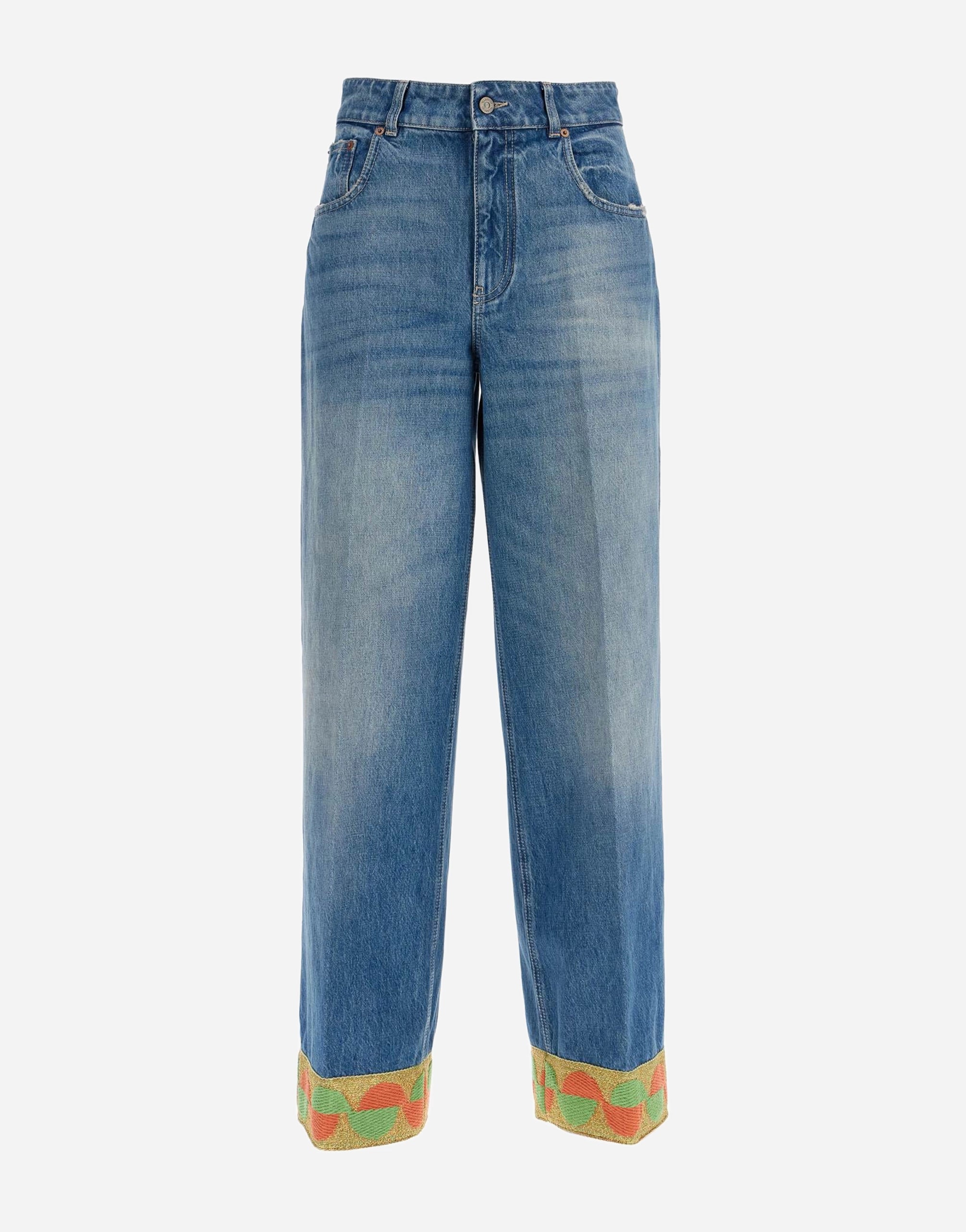 Cotton Denim Jeans