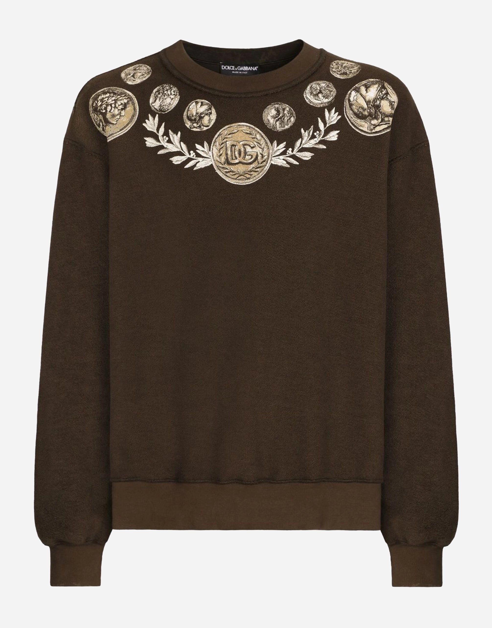 Graphic-Print Cotton Sweatshirt