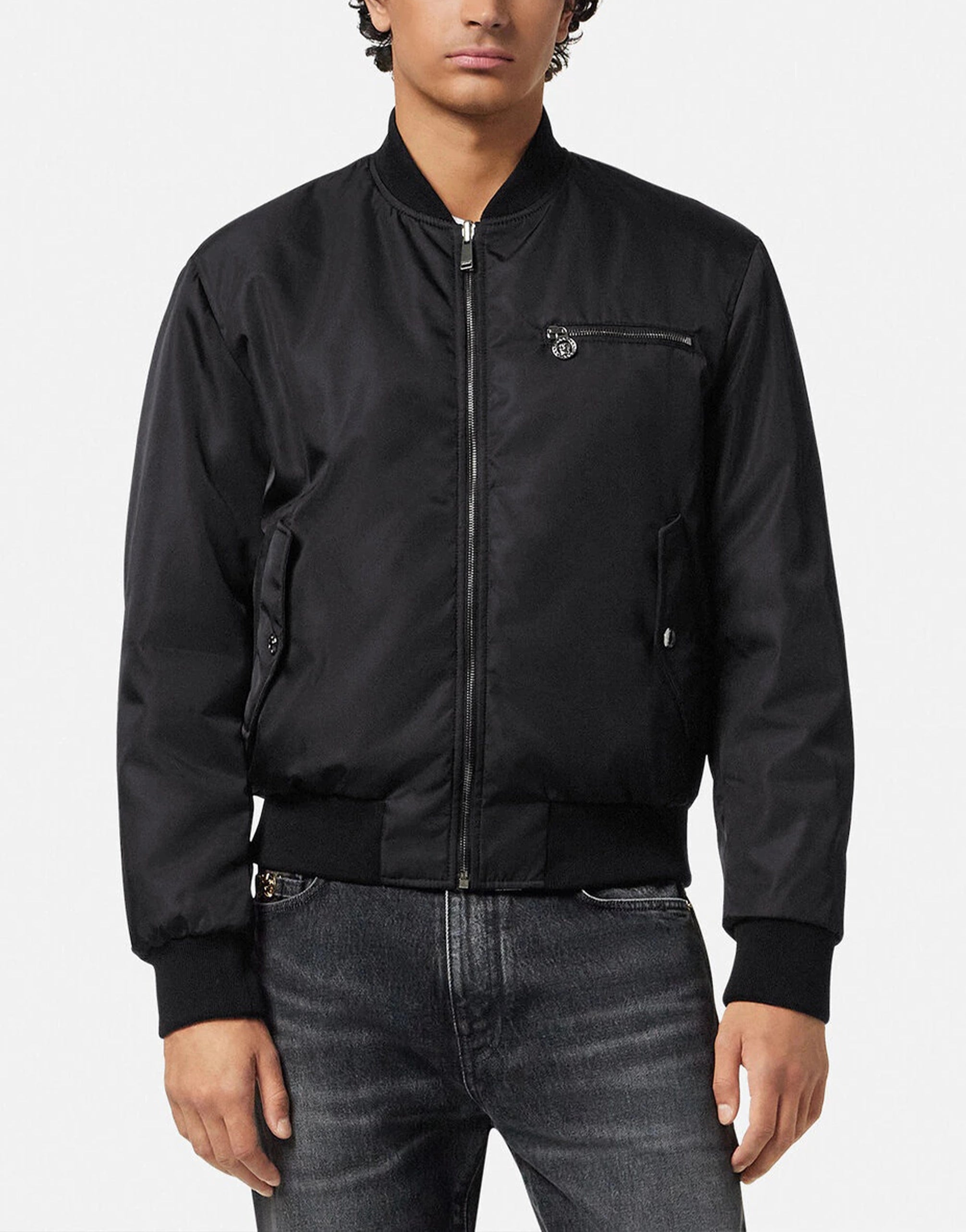 Medusa Chains Reversible Bomber Jacket