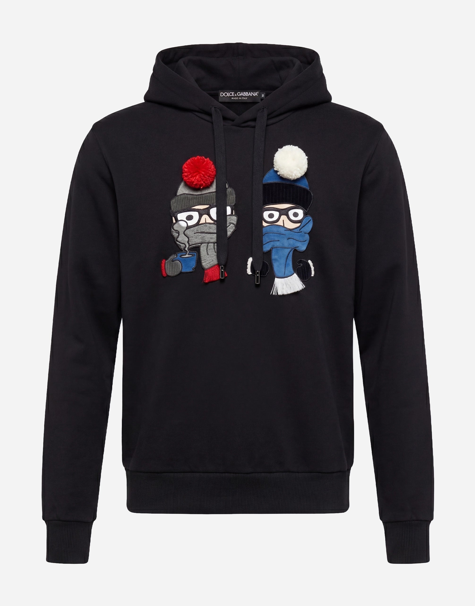 Dolce & Gabbana Designer's Appliqué Hoodie