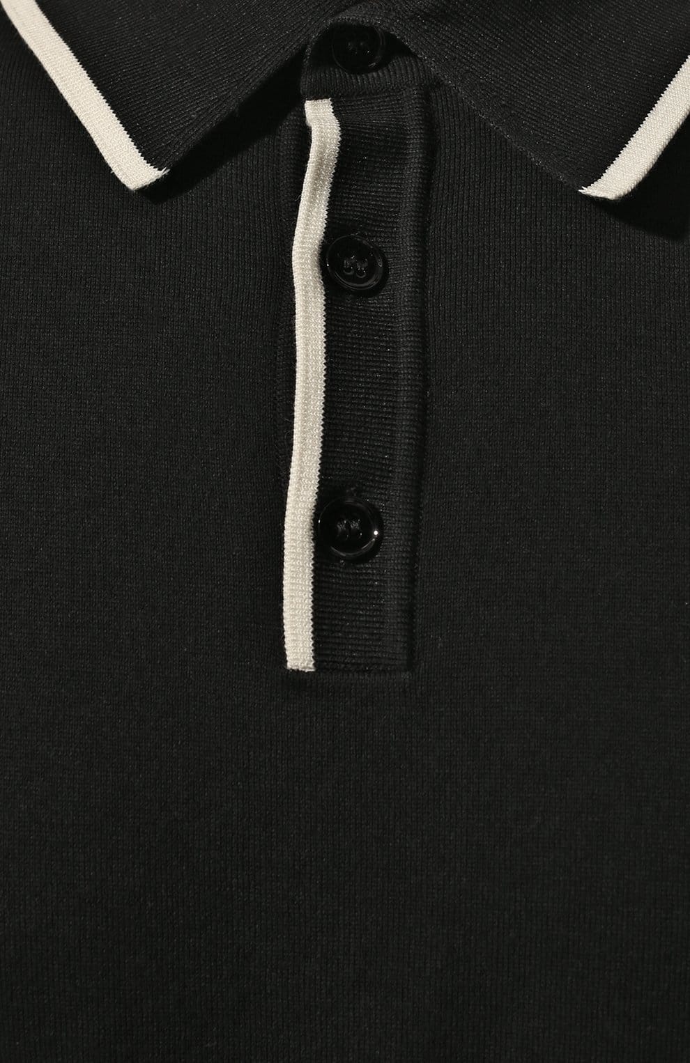 Dolce & Gabbana Cotton Knit Polo Shirt
