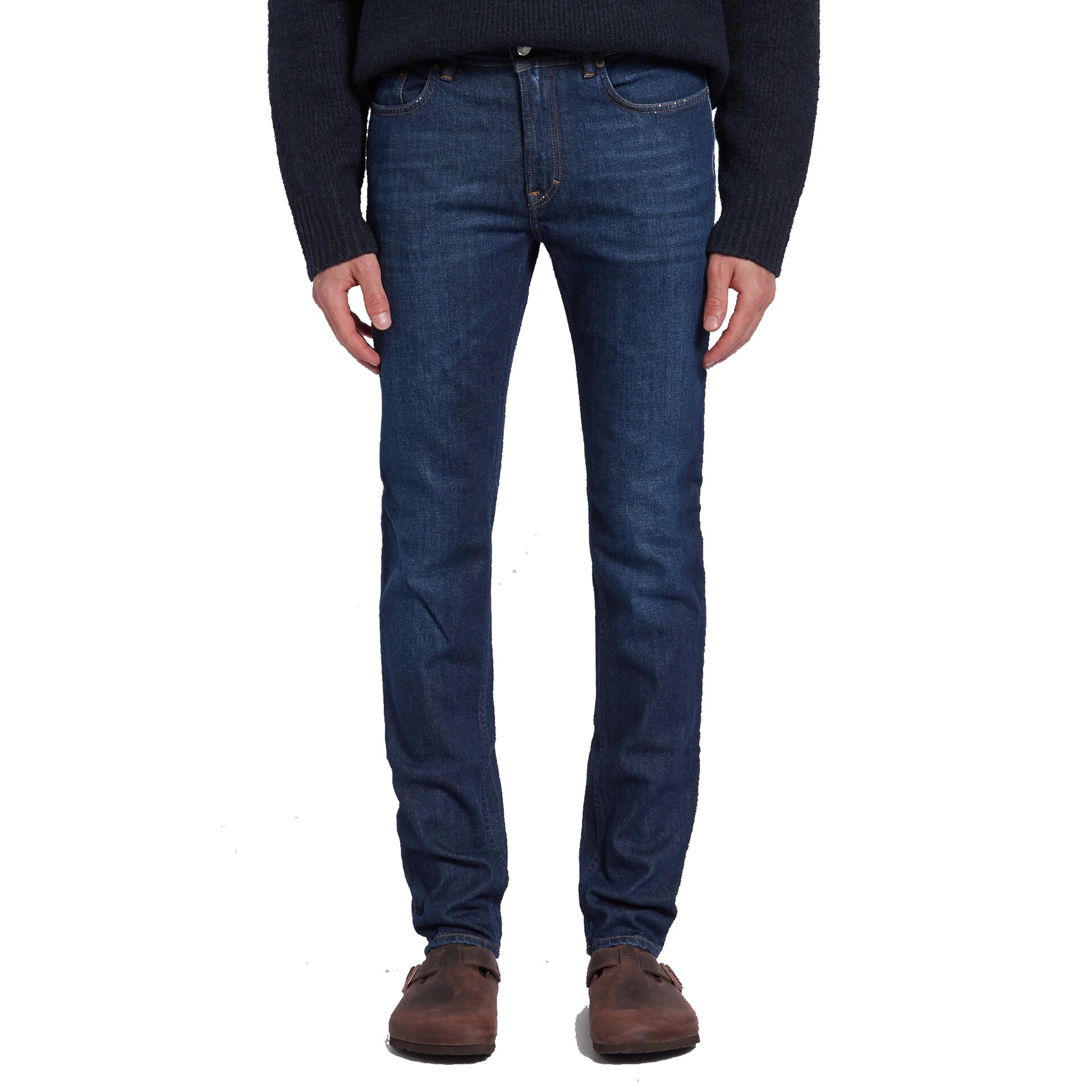 Acne Studios Blå Konst Cotton Denim Jeans | Sendegaro