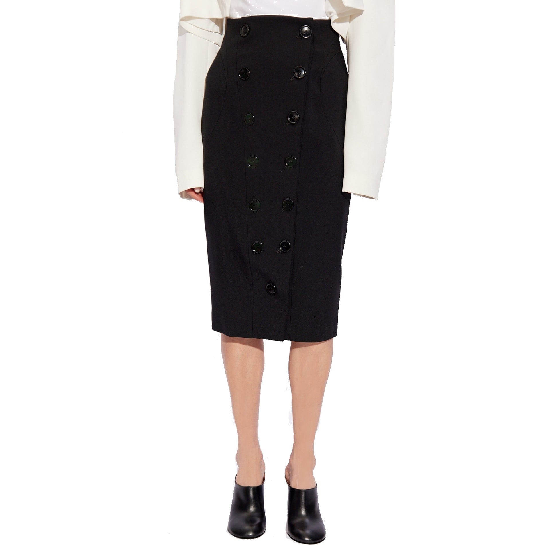 Alaïa Alaia Wool Pencil Skirt - alternate view