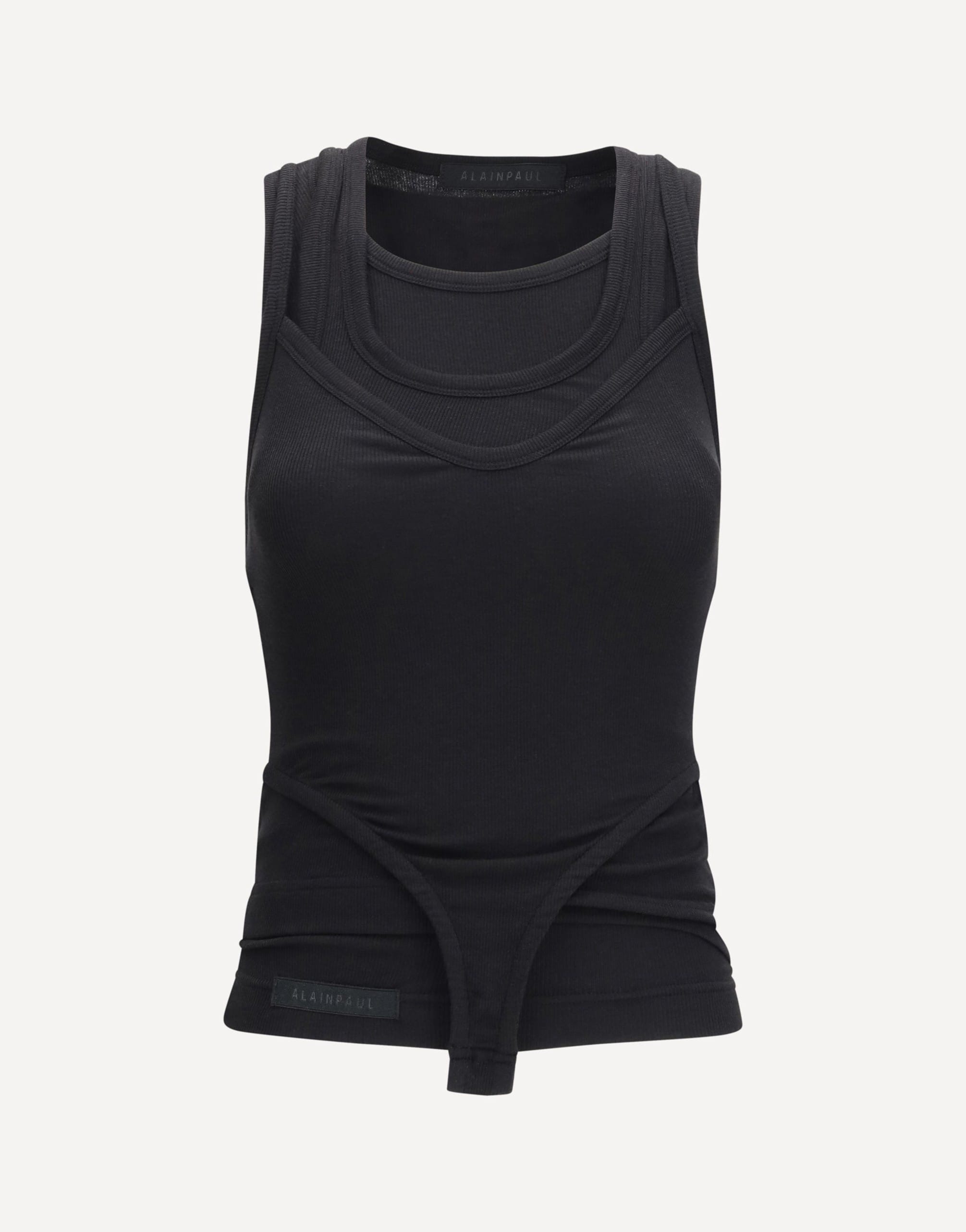 ALAINPAUL Multi-Layered Tank Top