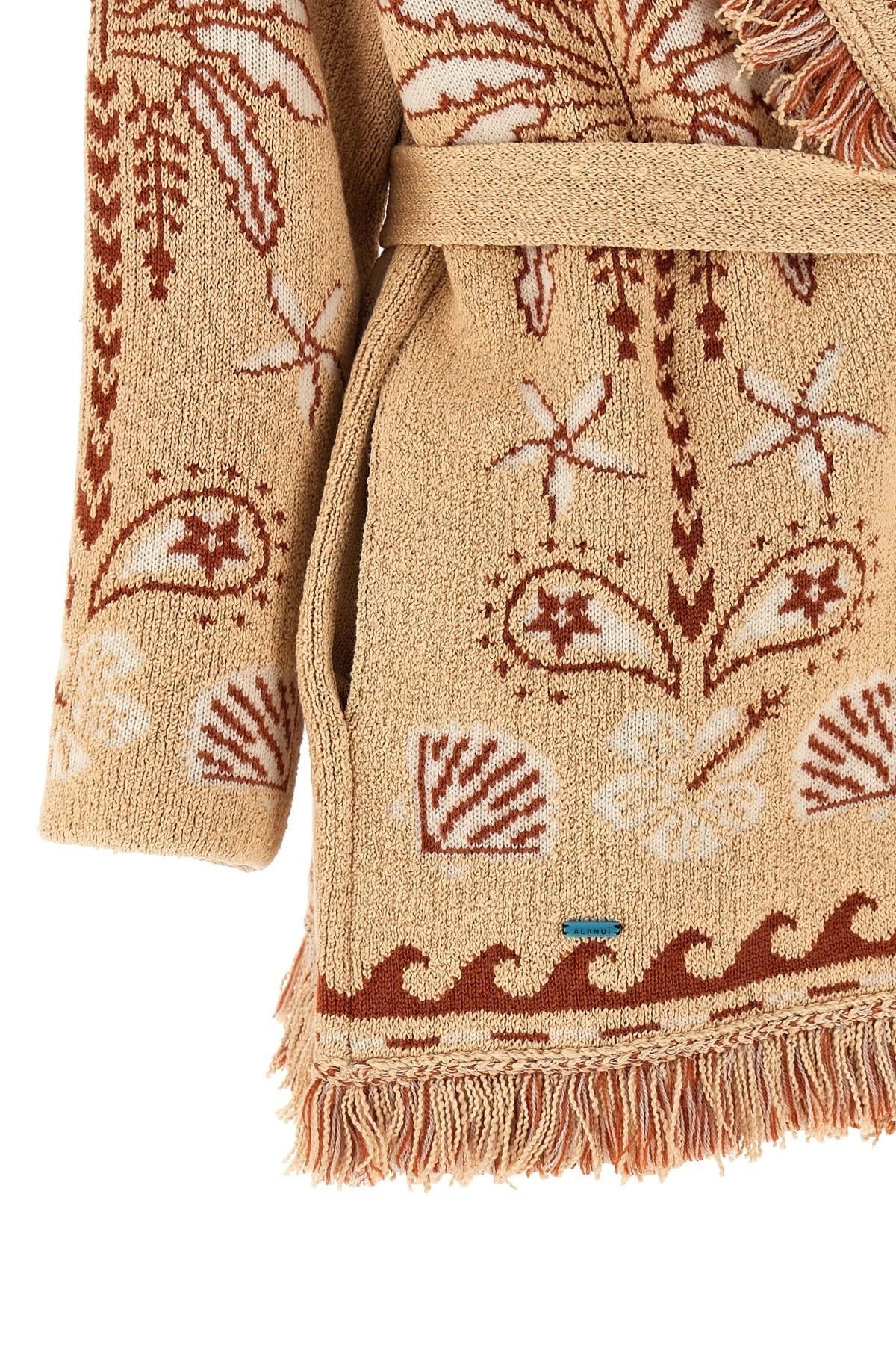 Alanui Alanui Echoes Of The Island Cardigan