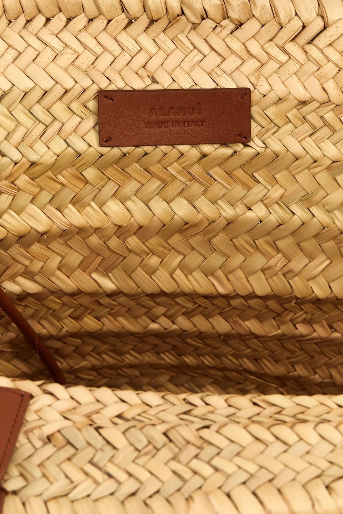 Alanui Alanui Icon Palm Leaf Big Handbag