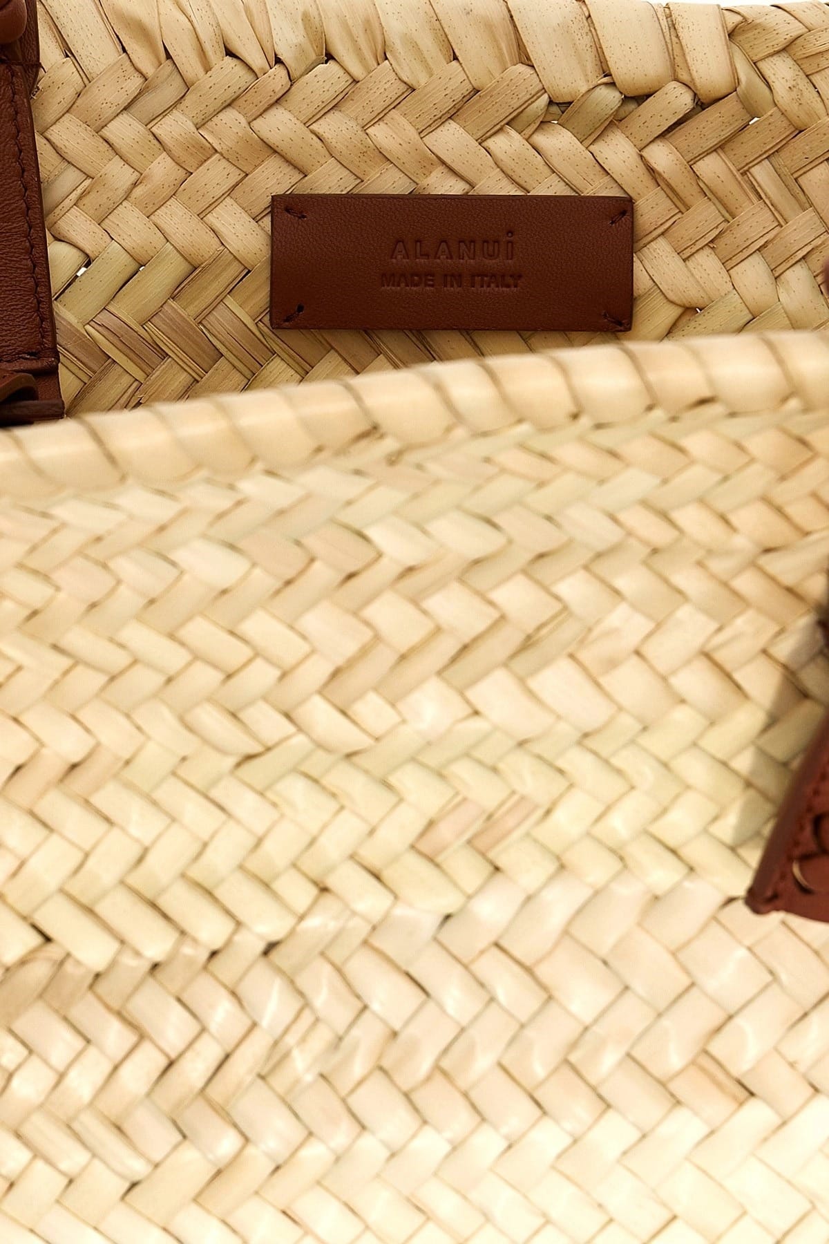 Alanui Alanui Icon Palm Leaf Small Handbag