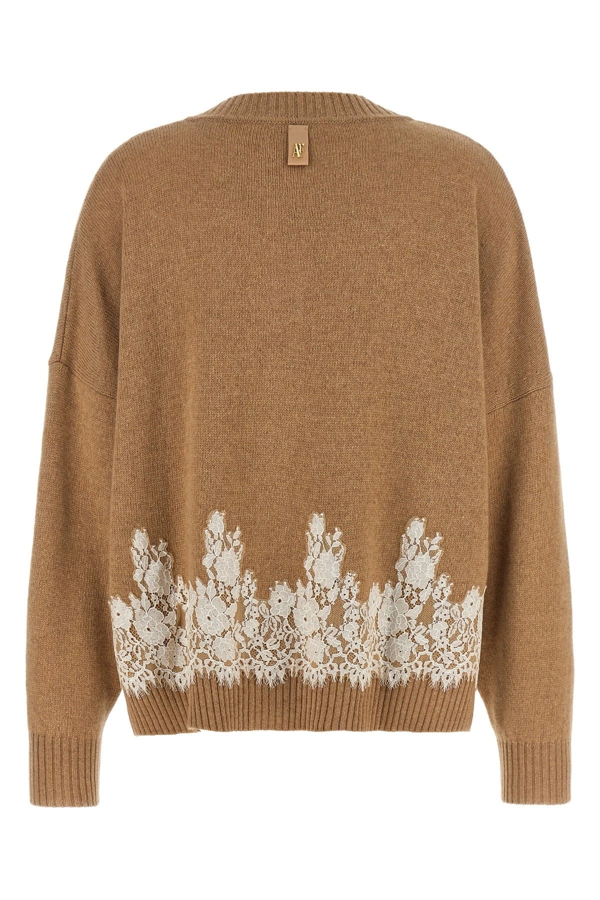 Alberta Ferretti Lace Insert Cardigan - alternate view
