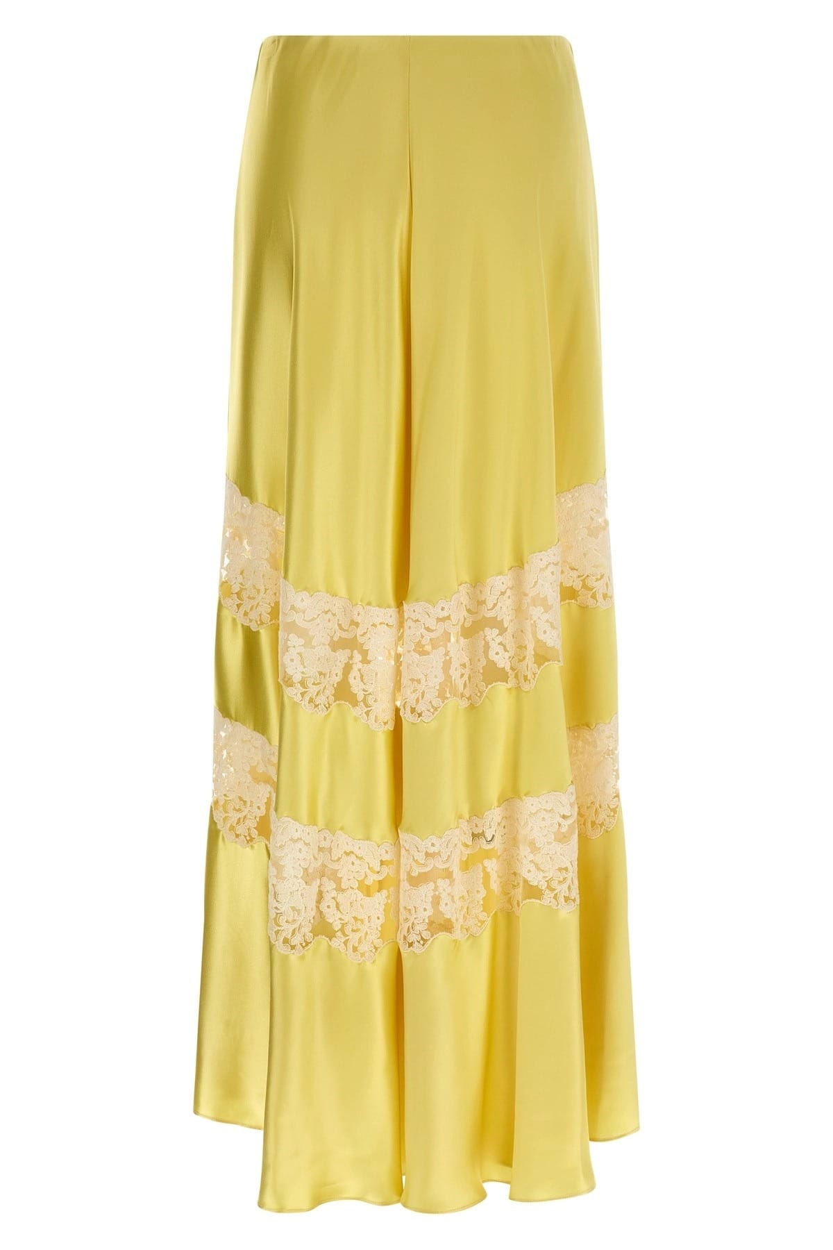 Alberta Ferretti Alberta Ferretti Lace Insert Skirt