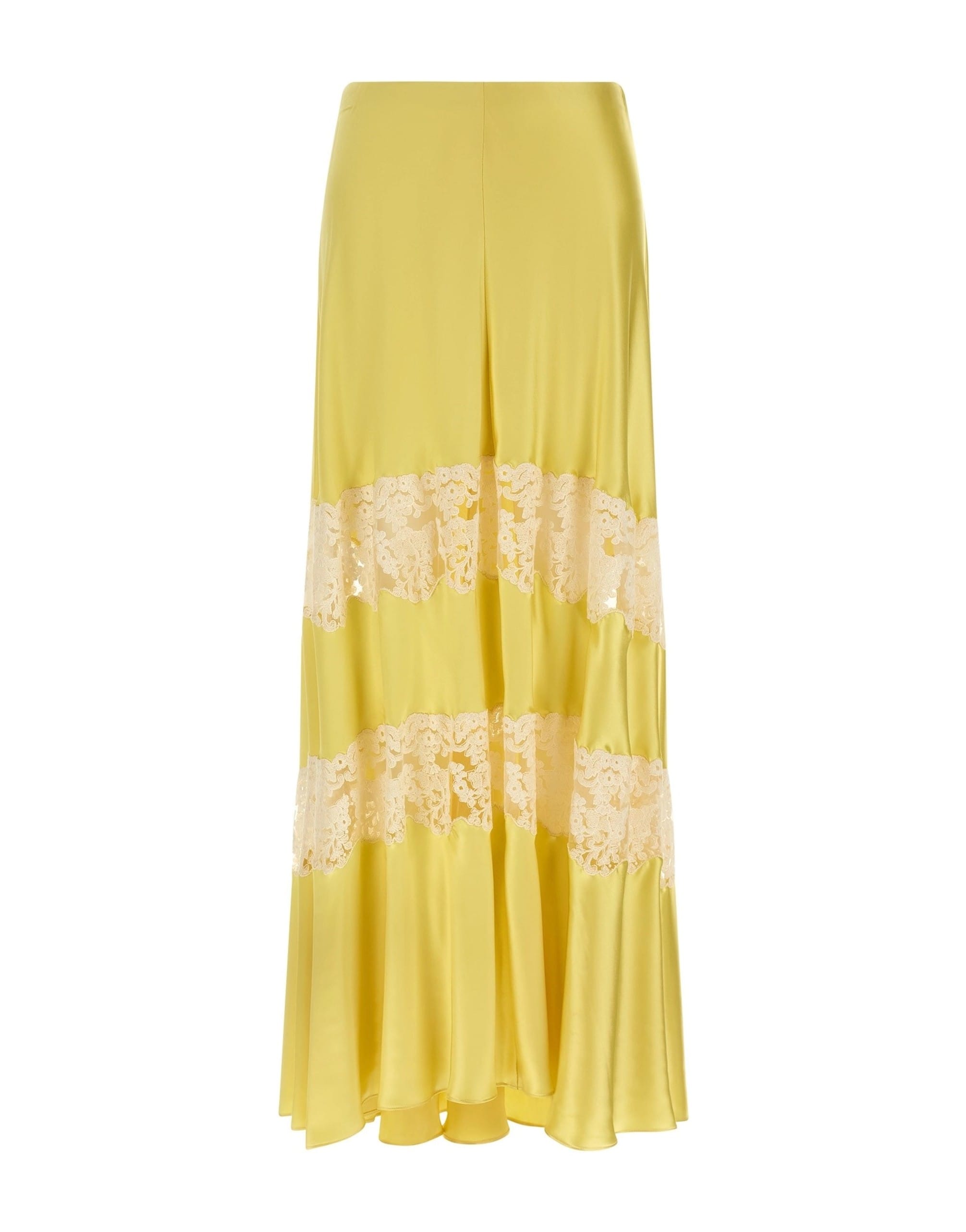 Alberta Ferretti Alberta Ferretti Lace Insert Skirt