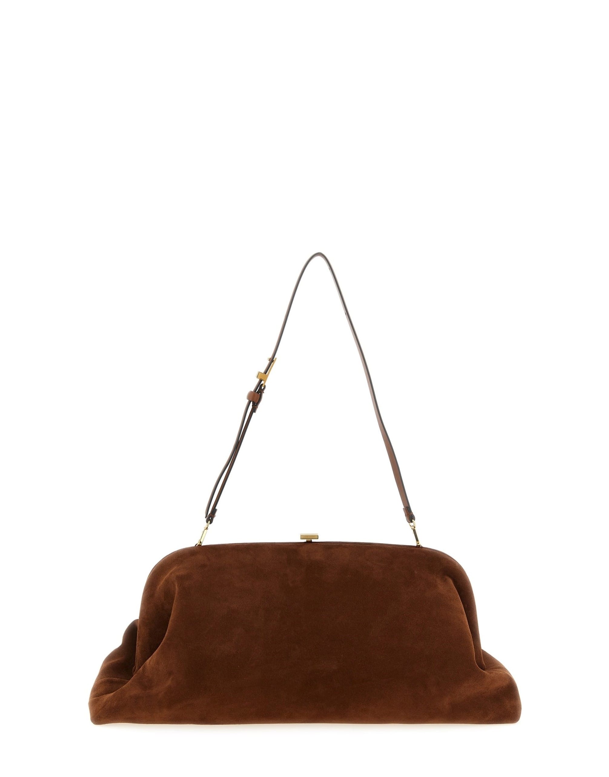 Alberta Ferretti Alberta Ferretti Maxi Suede Pouch