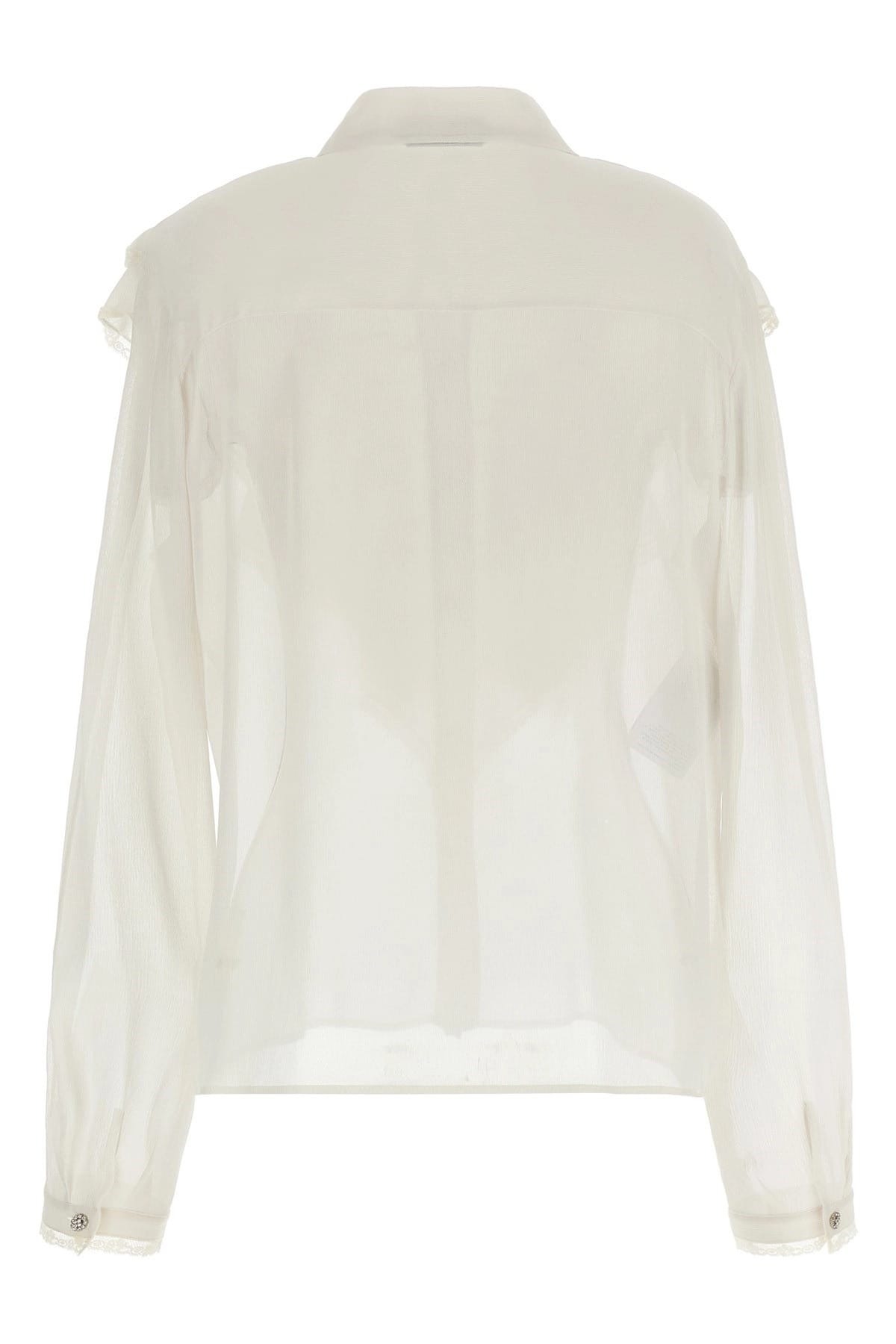 Alberta Ferretti Alberta Ferretti Silk Crêponne Shirt