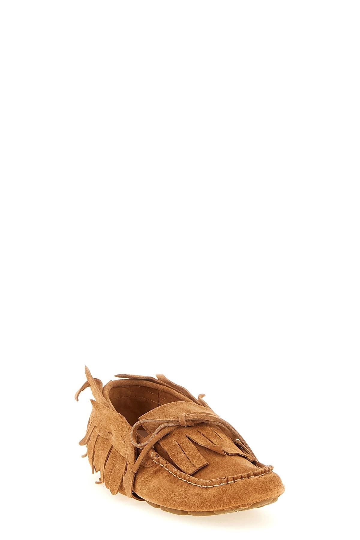 Alberta Ferretti Alberta Ferretti Suede Fringed Loafers
