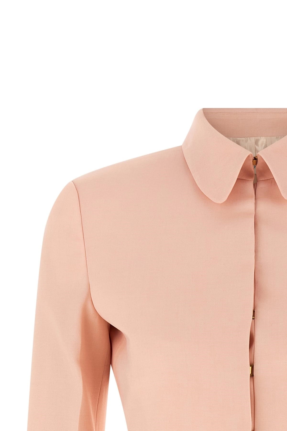 Alberta Ferretti Alberta Ferretti Tropical Wool Blazer