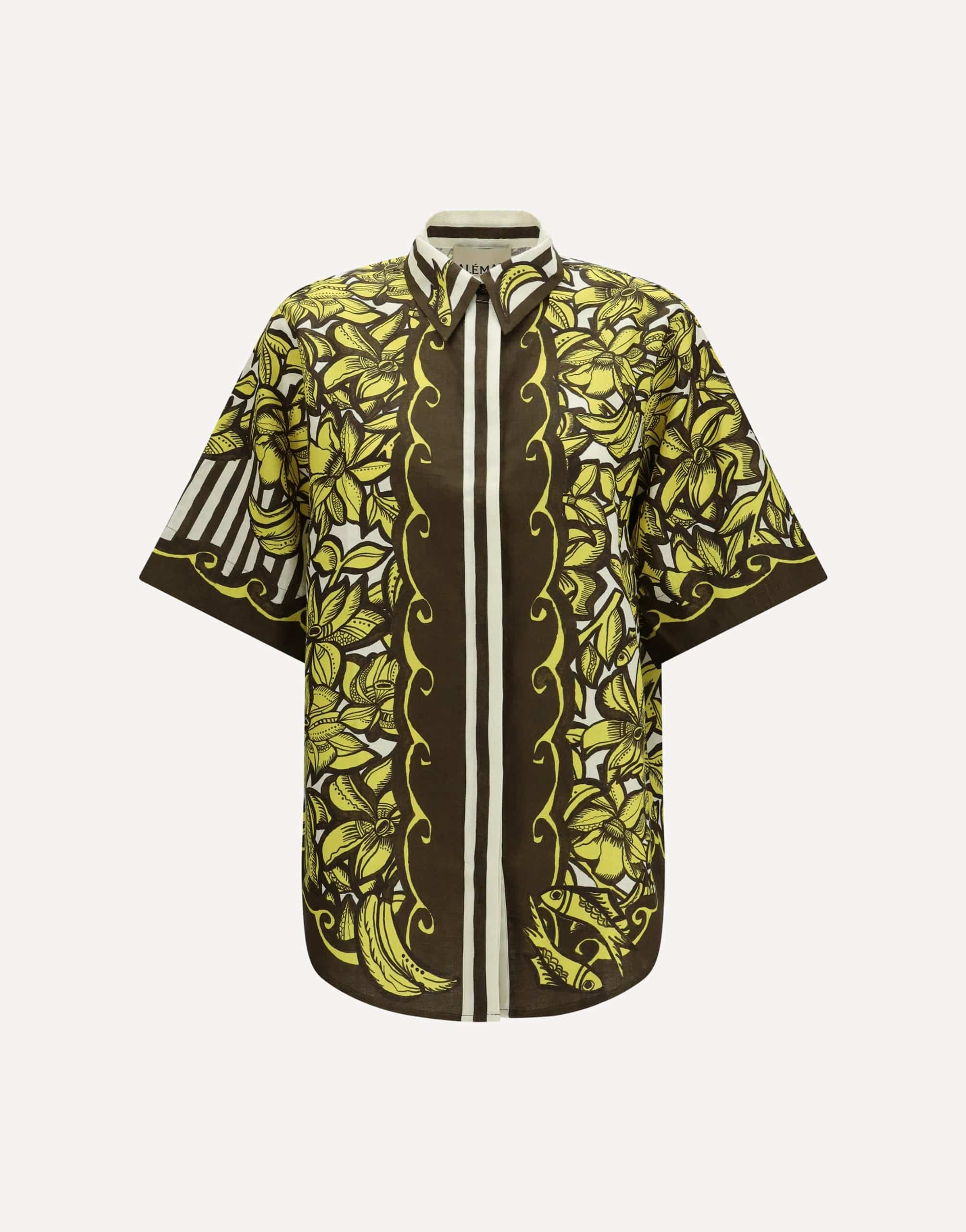 Alemais Mona Shirt With Pointed Collar