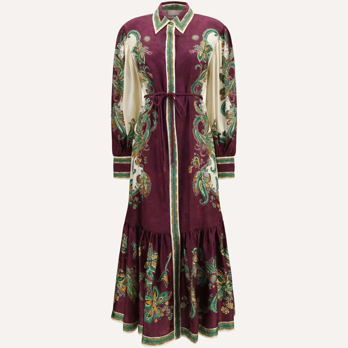 Alemais Multicolor Viscose Casual Dress