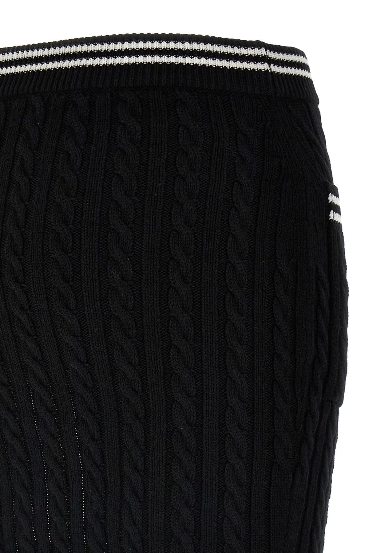 Alessandra Rich Alessandra Rich Braided Mini Skirt