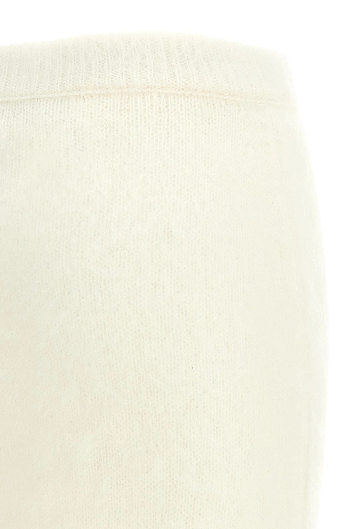 Alessandra Rich Alessandra Rich Carded Mohair Skirt