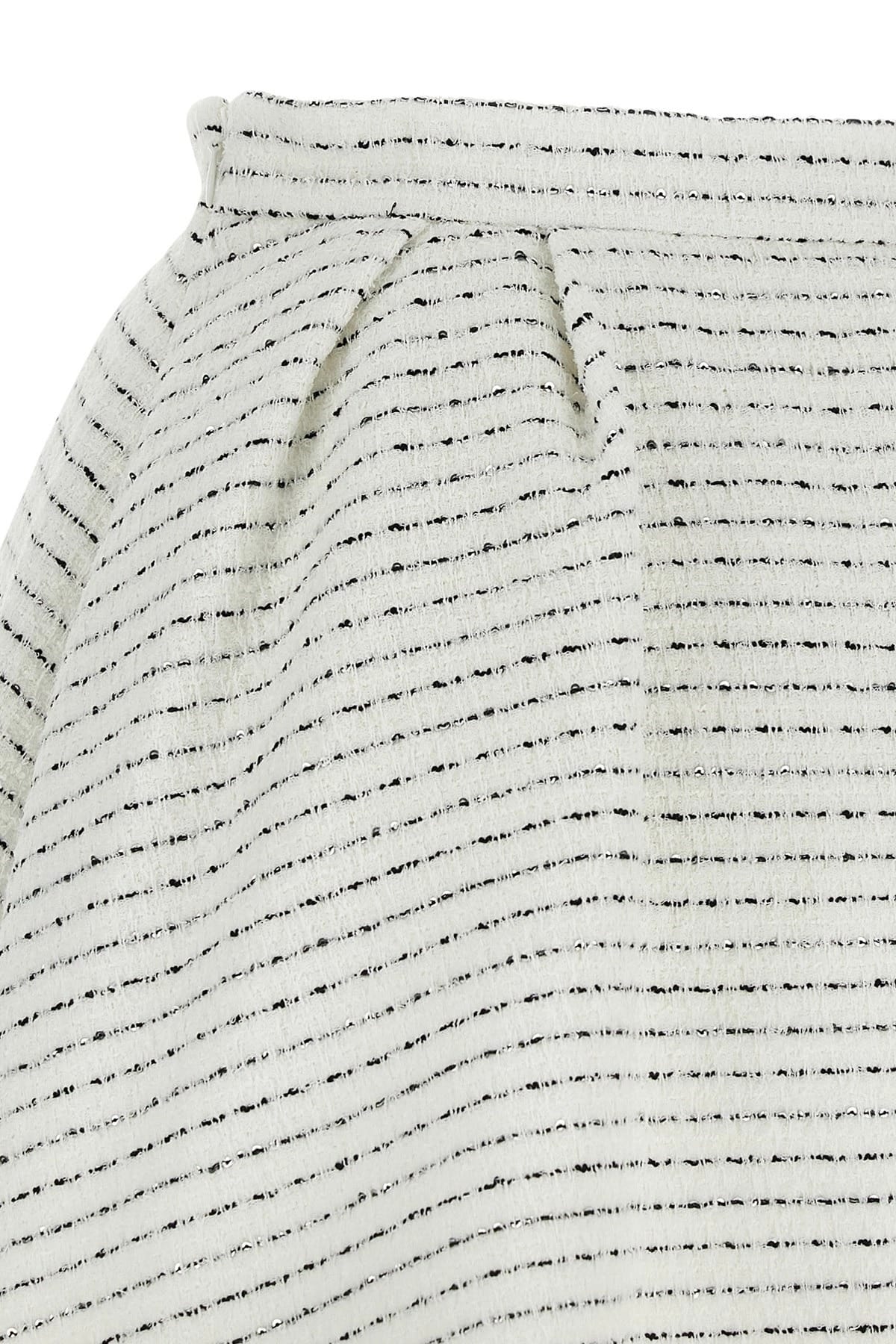 Alessandra Rich Alessandra Rich Tweed Mini Skirt