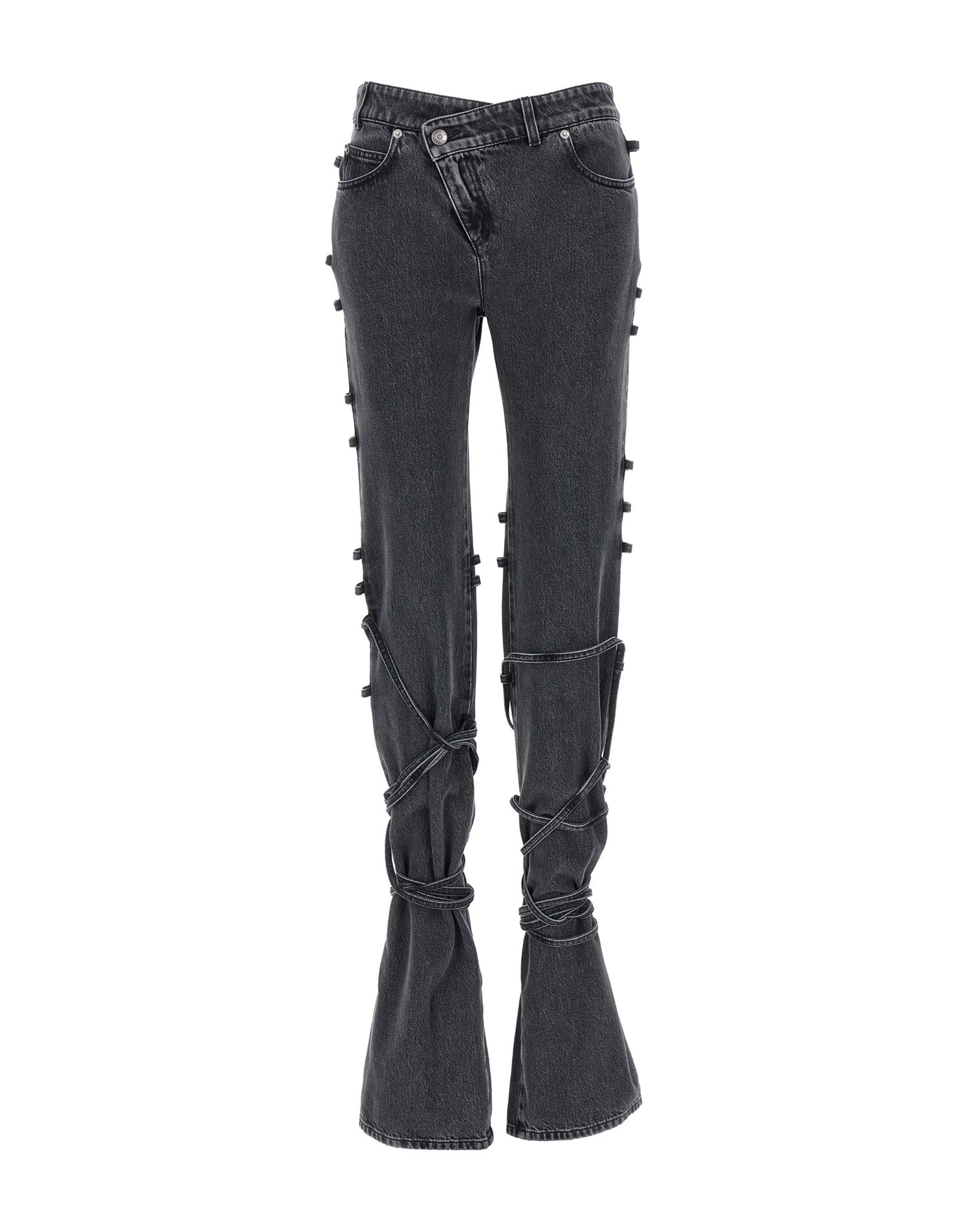 Alexander McQueen Alexander McQueen Asymmetric Closure Jeans