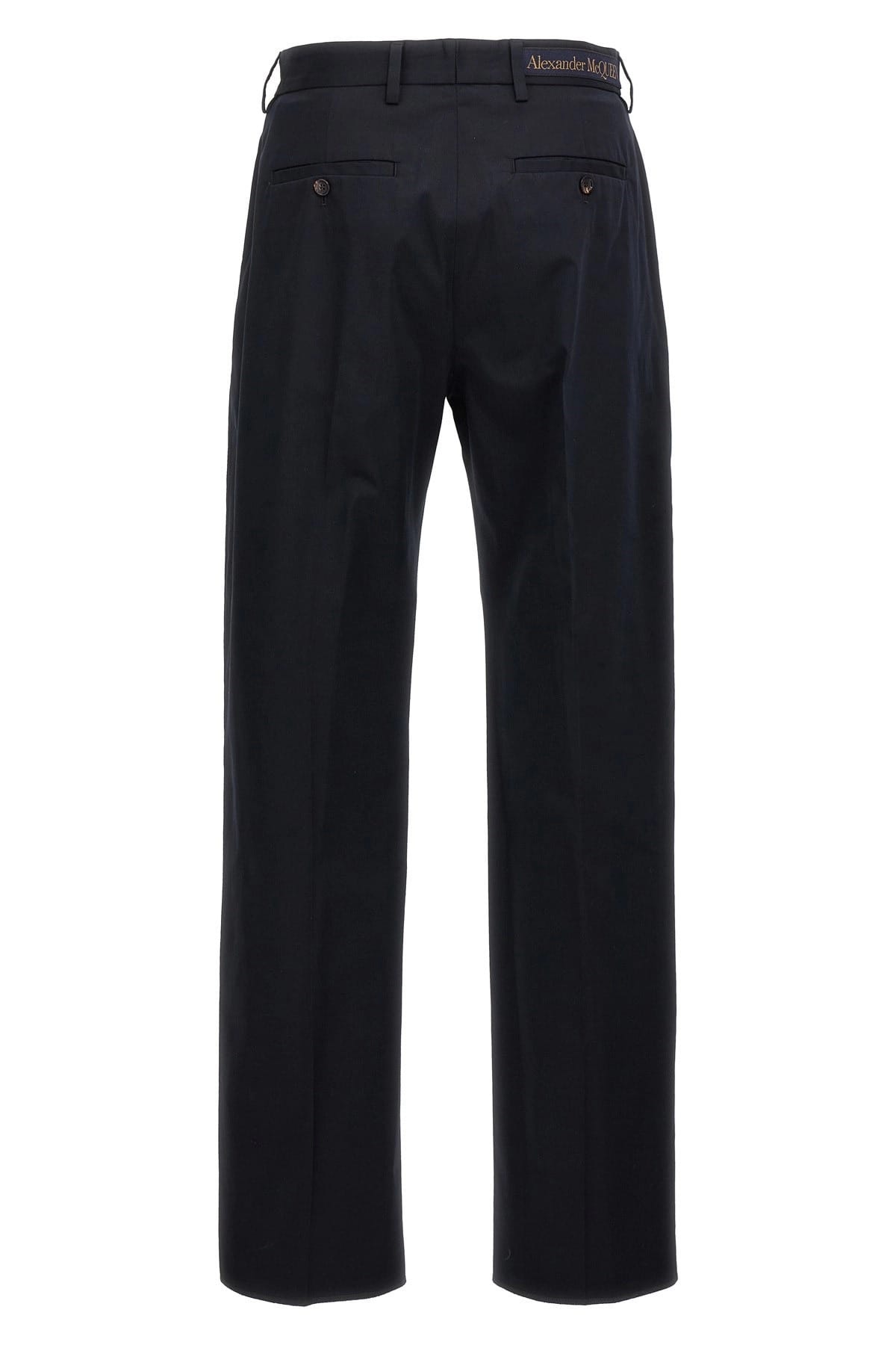 Alexander McQueen Calça chino com alça para câmera | Sendegaro BR