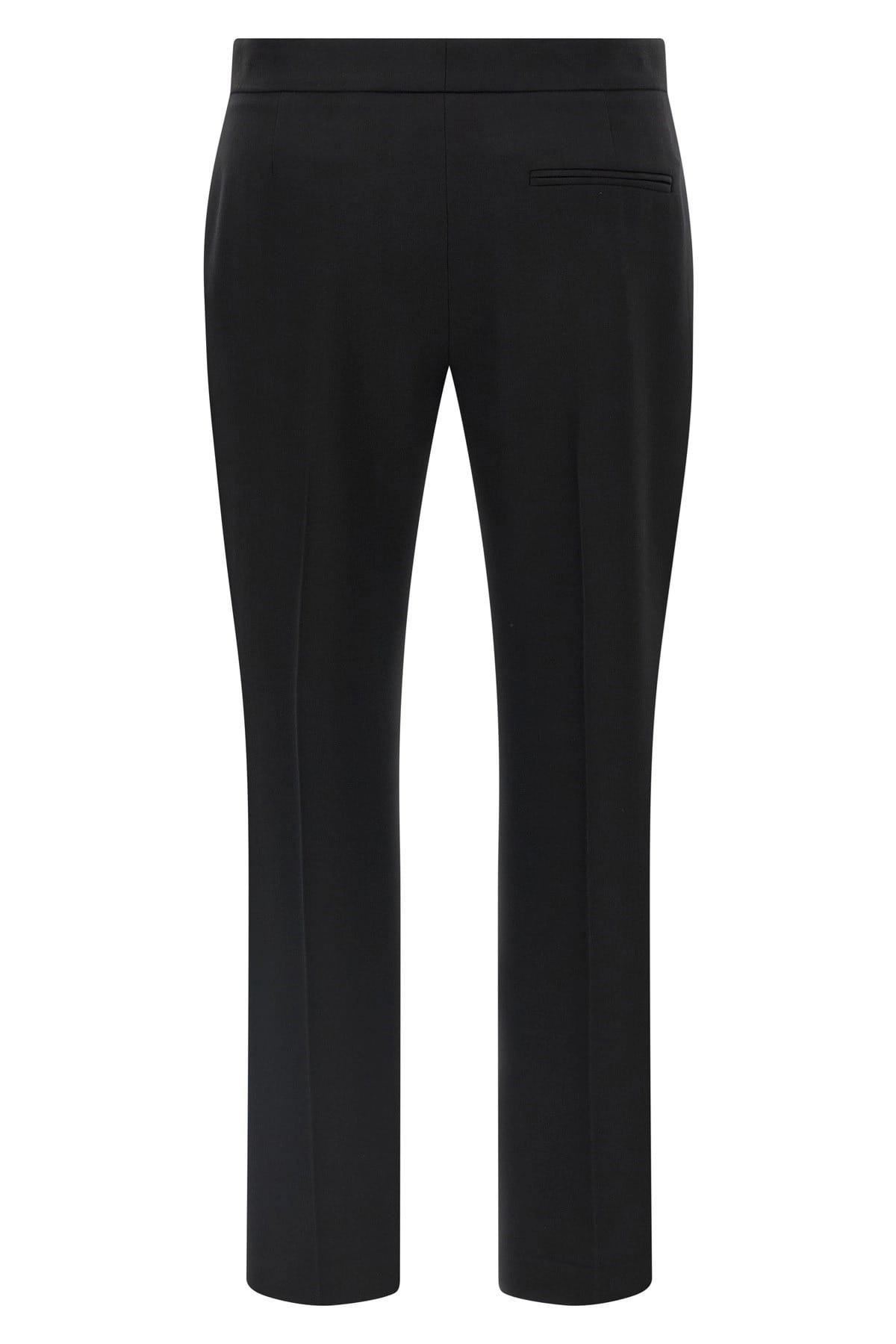 Alexander McQueen Cigarette Grain De Poudre Pants - alternate view