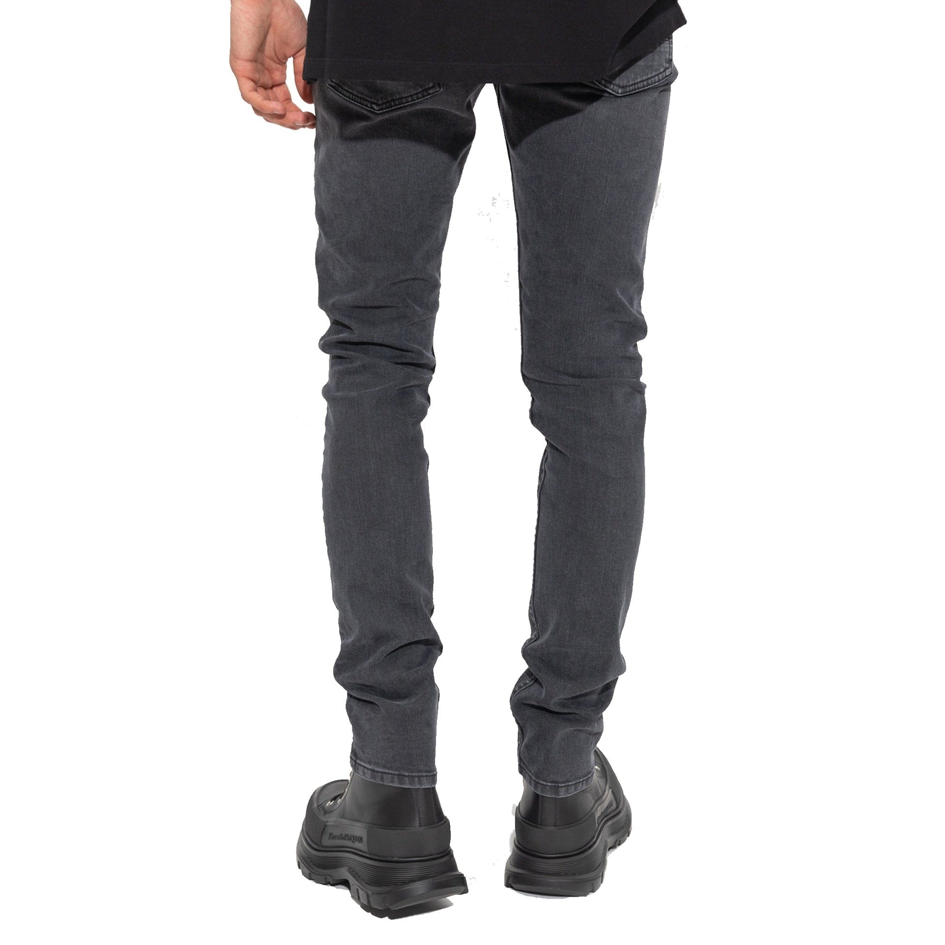 Alexander McQueen Cotton Denim Five-Pocket Jeans | Sendegaro