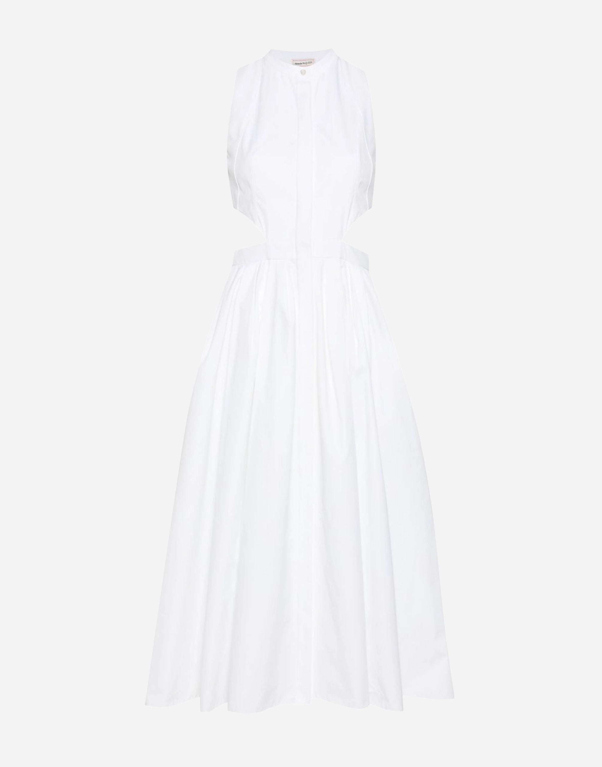 Alexander Mcqueen Cut-Out Midi Dress