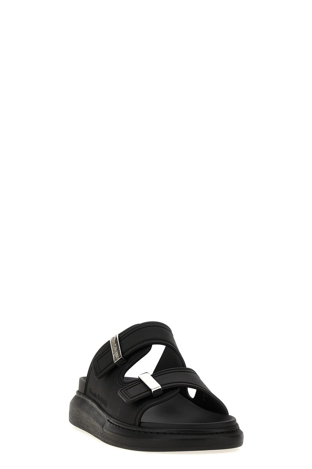 Alexander McQueen Alexander McQueen Double Band Rubber Sandals