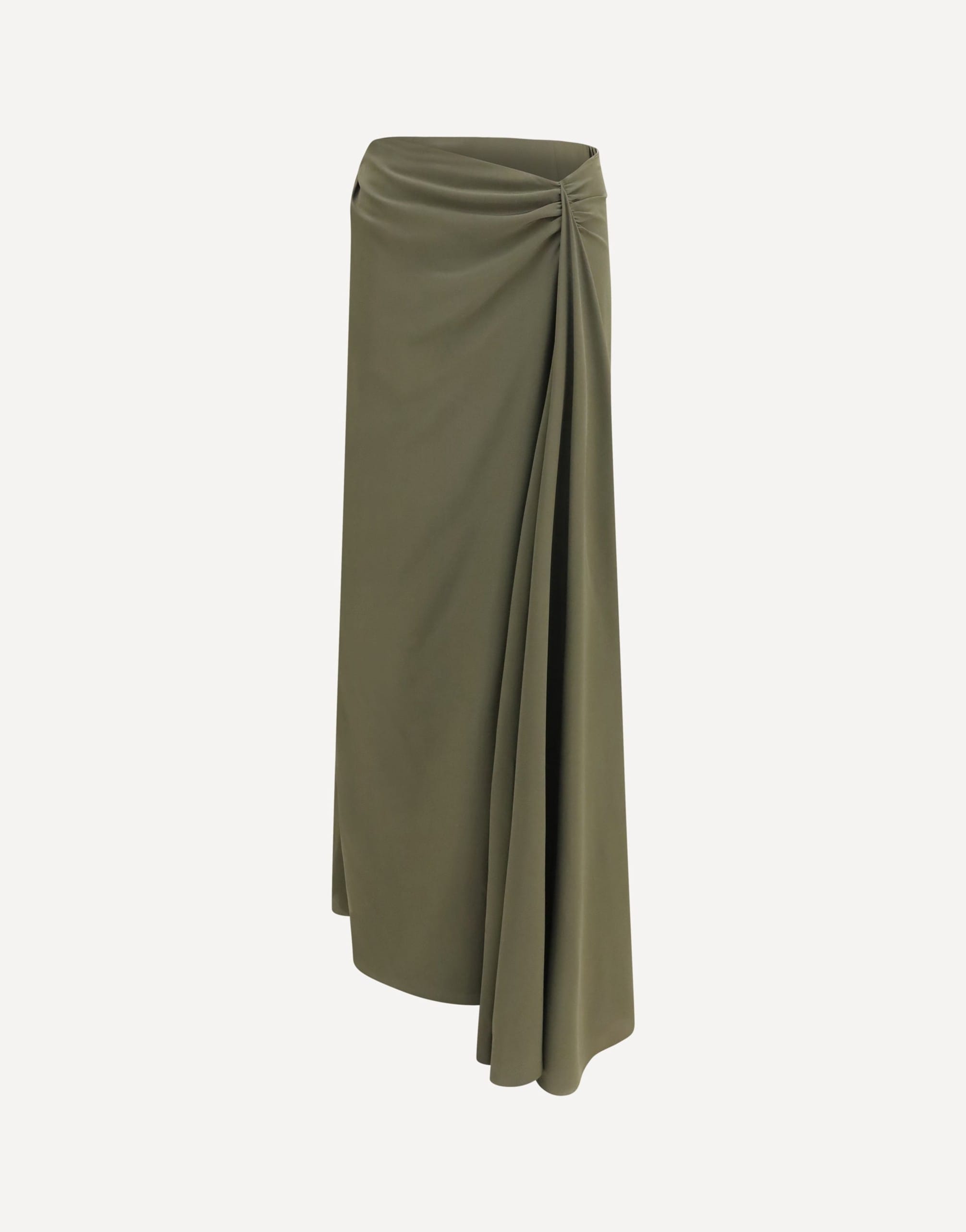 Alexander McQueen Draped Long Skirt | Sendegaro