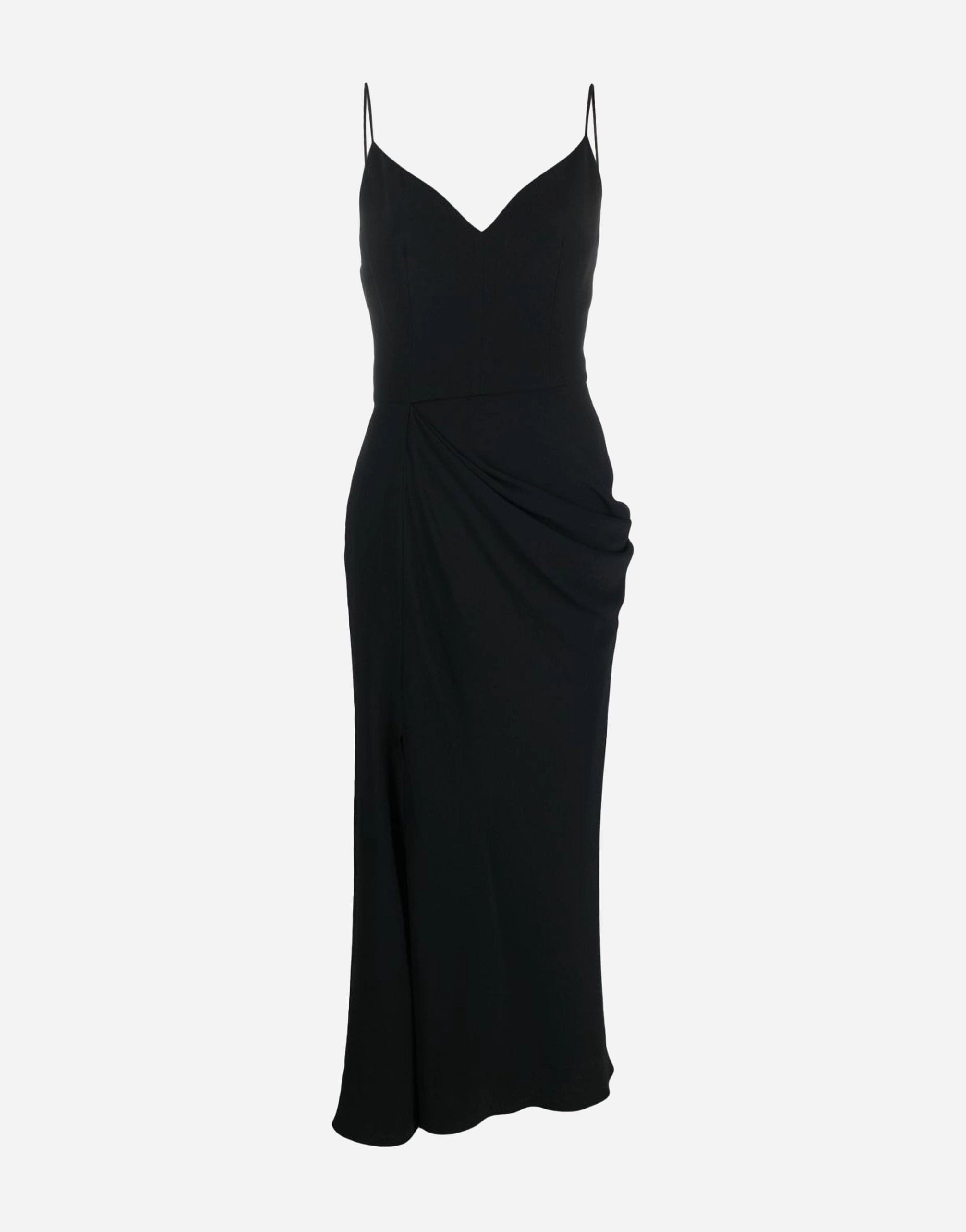 Alexander Mcqueen Draped Midi Dress